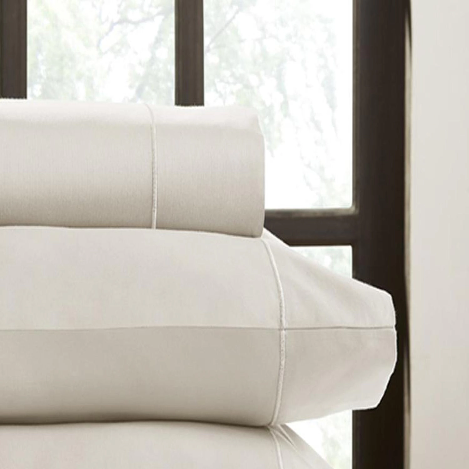 Perthshire Platinum Concepts 1000 Thread Count Solid Sateen Sheet - 4 Piece Set - King
