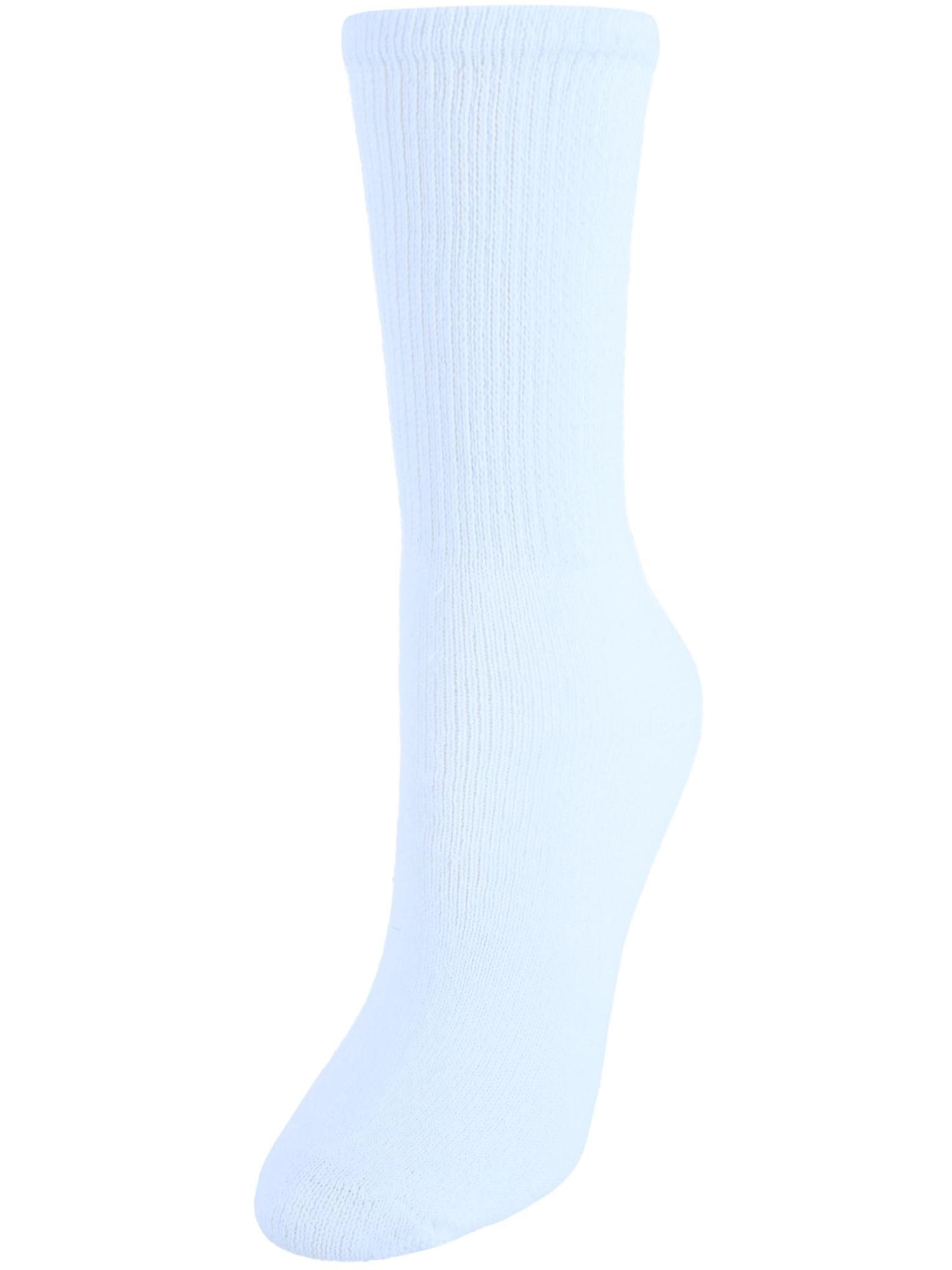 Sock Trends Women's Fully Cushioned Comfort Crew Socks (10 Pair Pack)