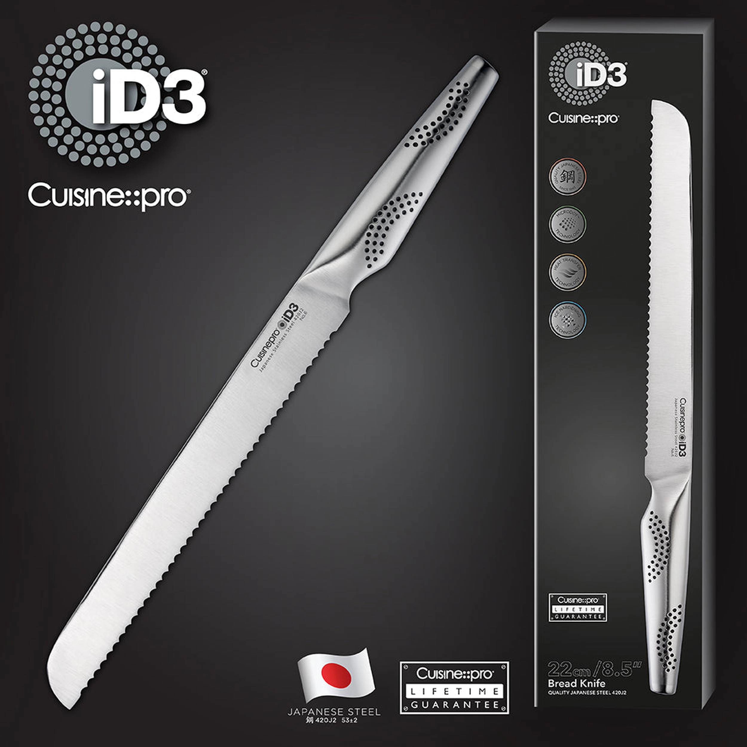 Cuisine::pro® iD3® Bread Knife 8.5"