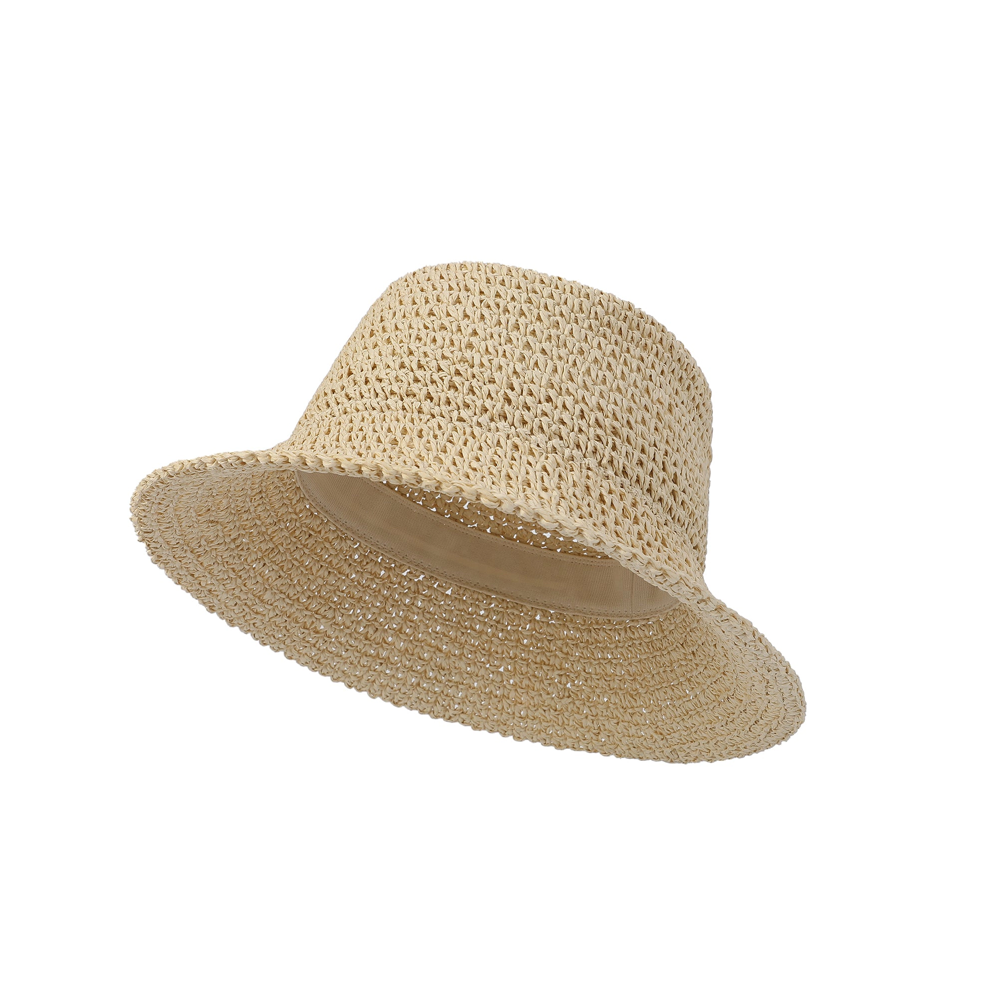 KANUT SPORTS Moriah Women’s Crochet Paper Bucket Sun Hat