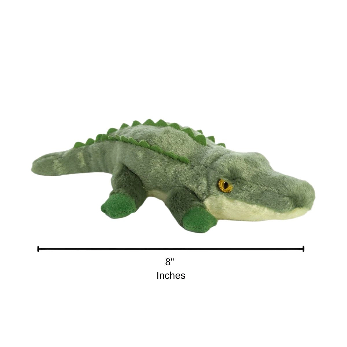 Aurora Mini Flopsie Swampy The Crocodile 8-Inch Stuffed Animal Plush