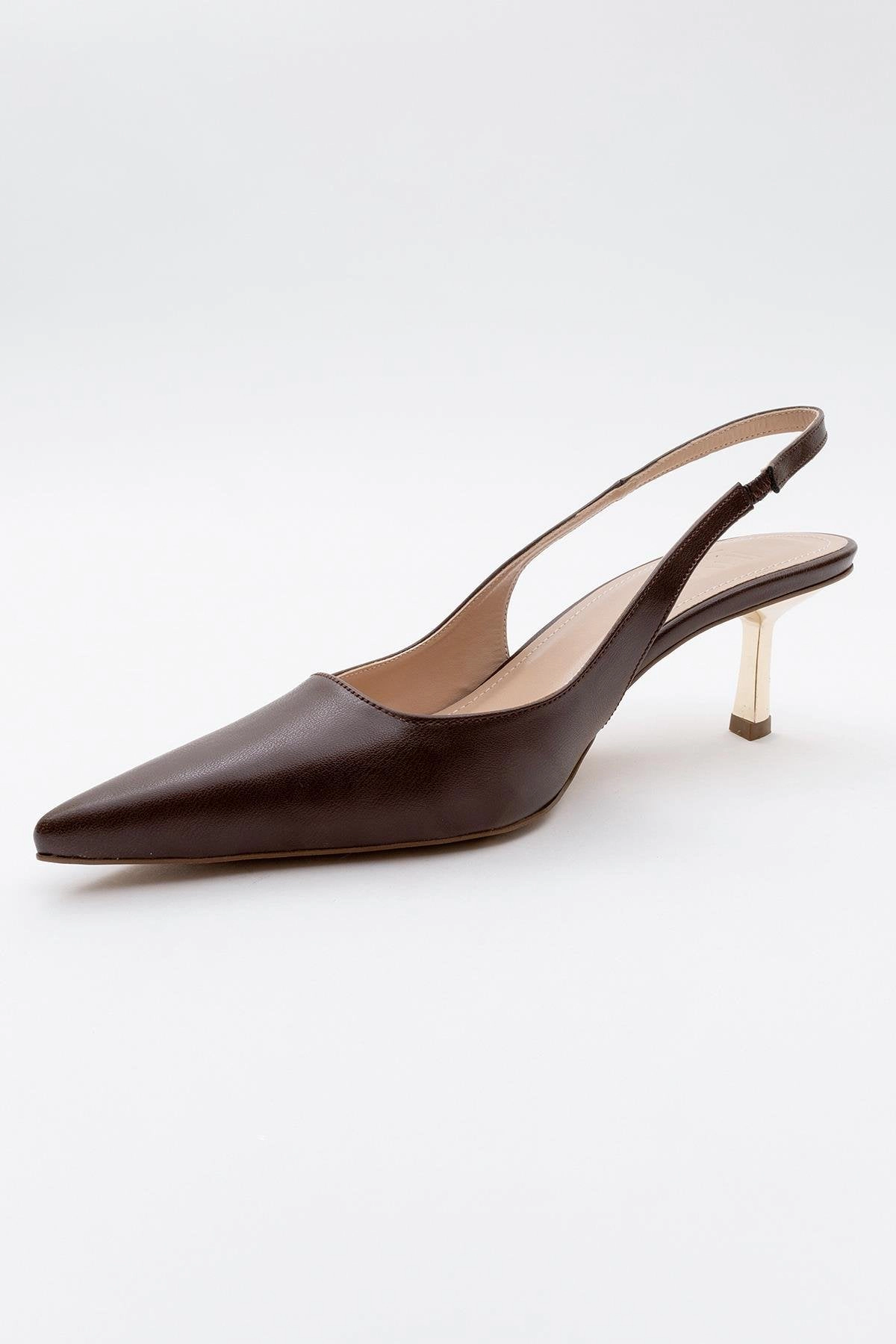 Prologue Shoes Womens Marten Slingback Pointed Toe Pump