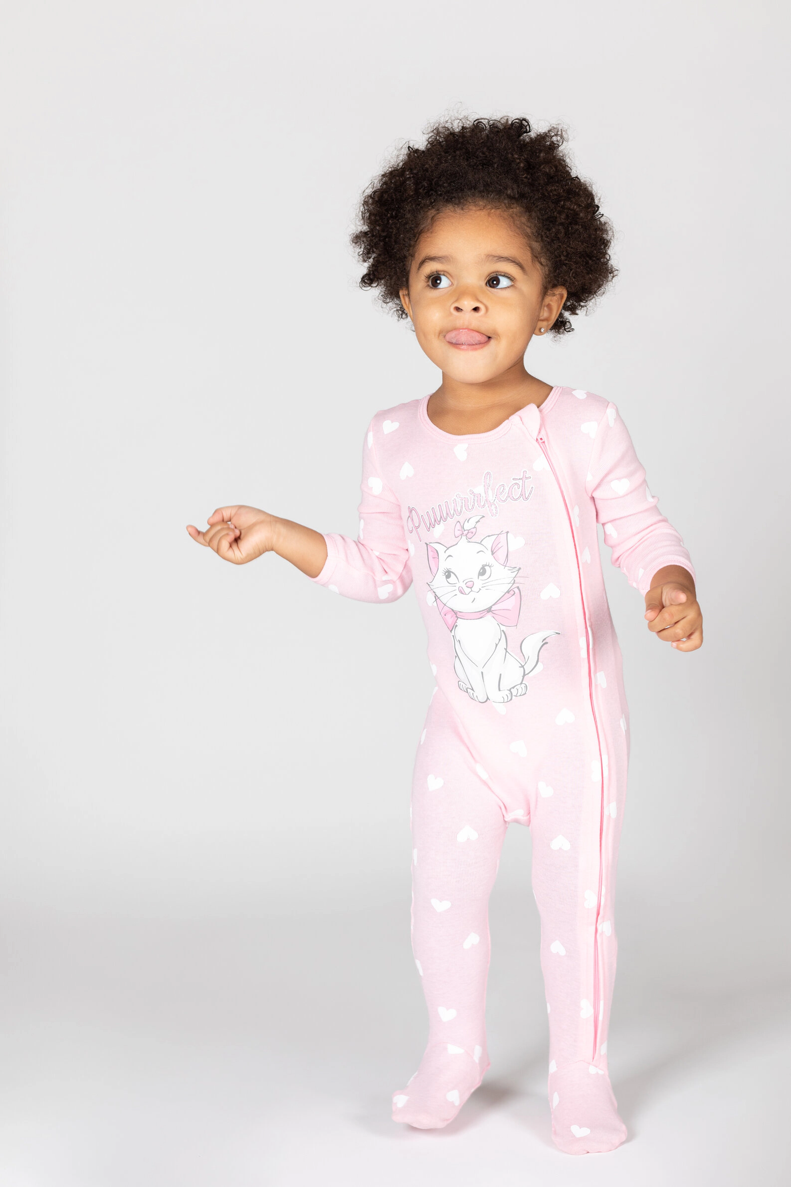 Disney Classics Baby Girls' 3-Pack Footed Sleep N' Play Coveralls