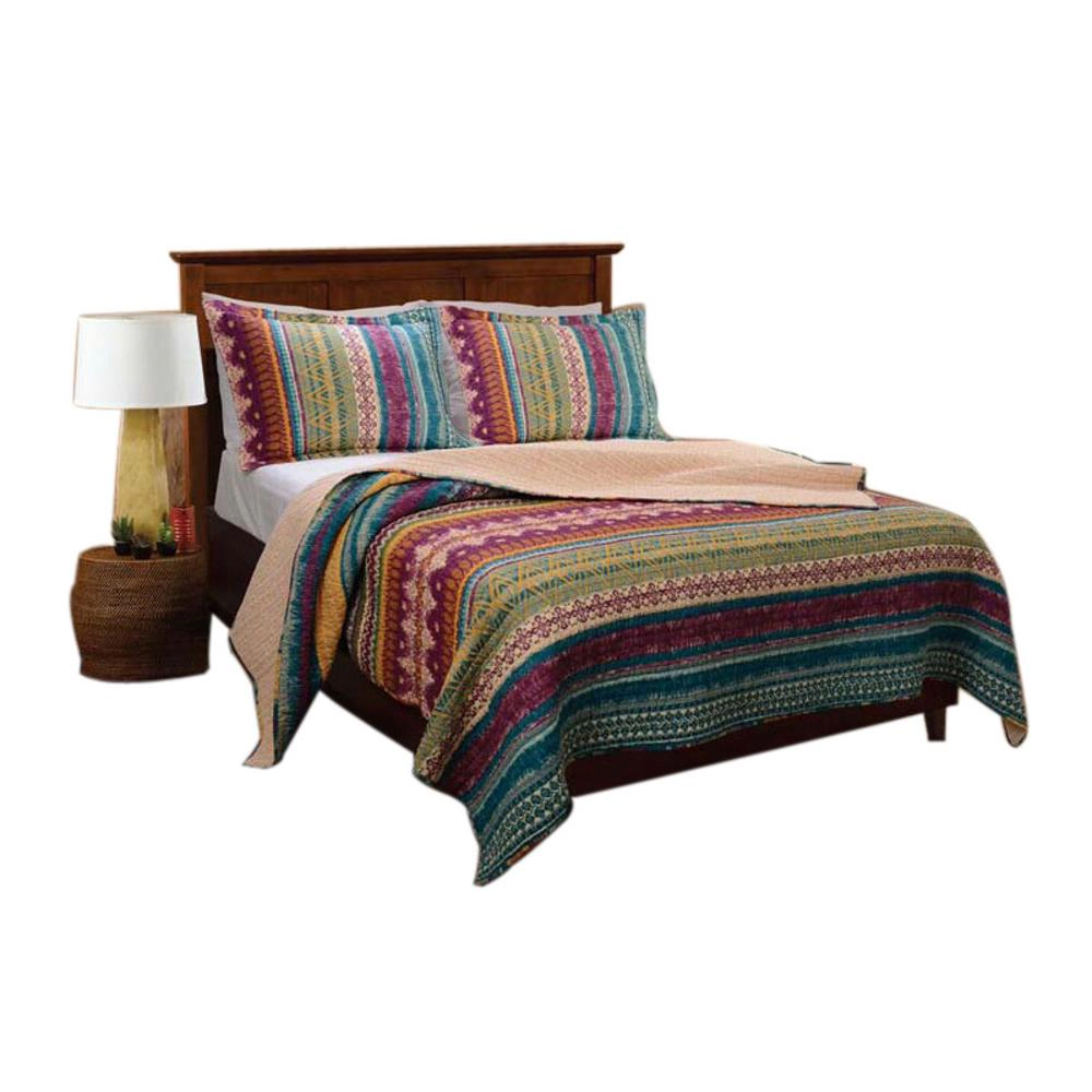 Greenland Home Fashion Southwest Quilt Set