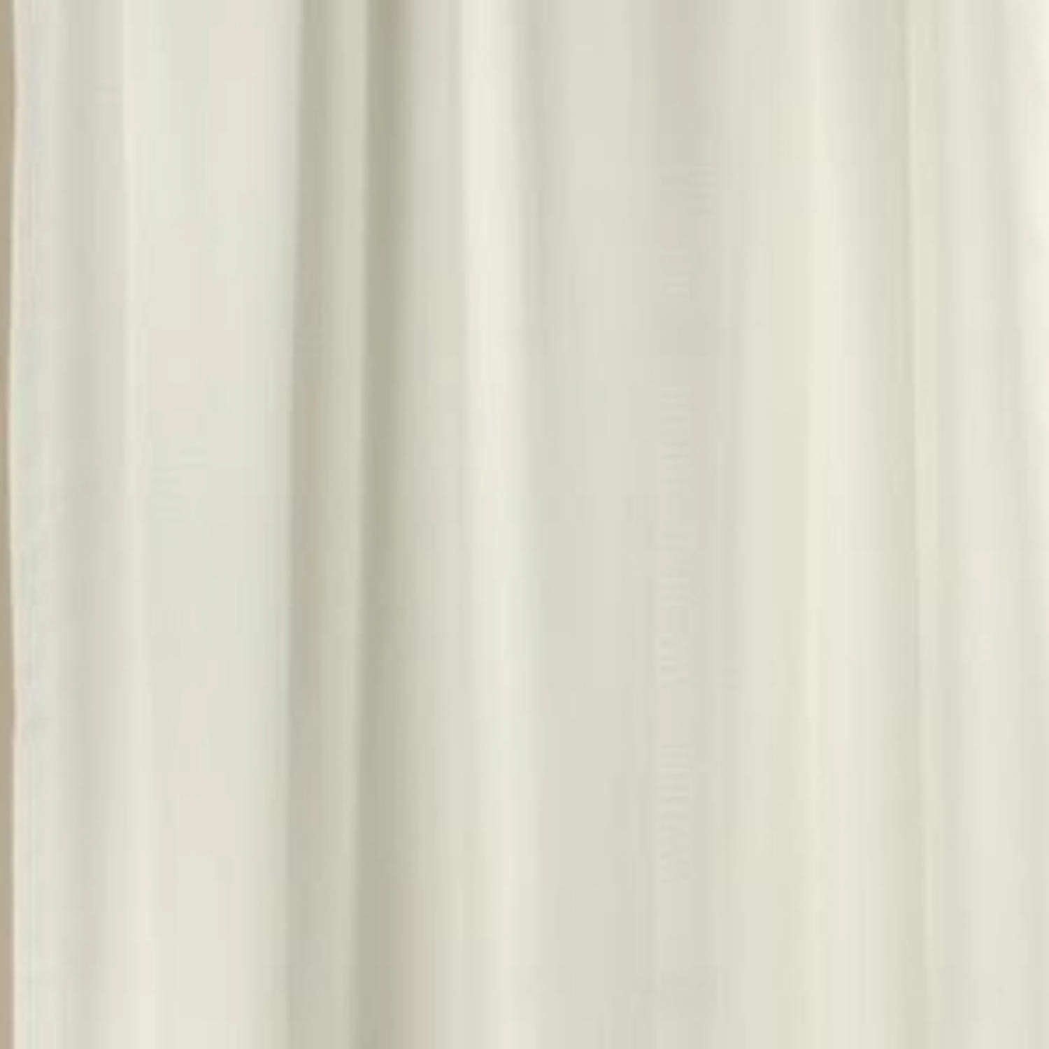 Commonwealth Thermavoile Rhapsody Lined Tailored Pole Top Curtain Panel - 54x63" - Ivory