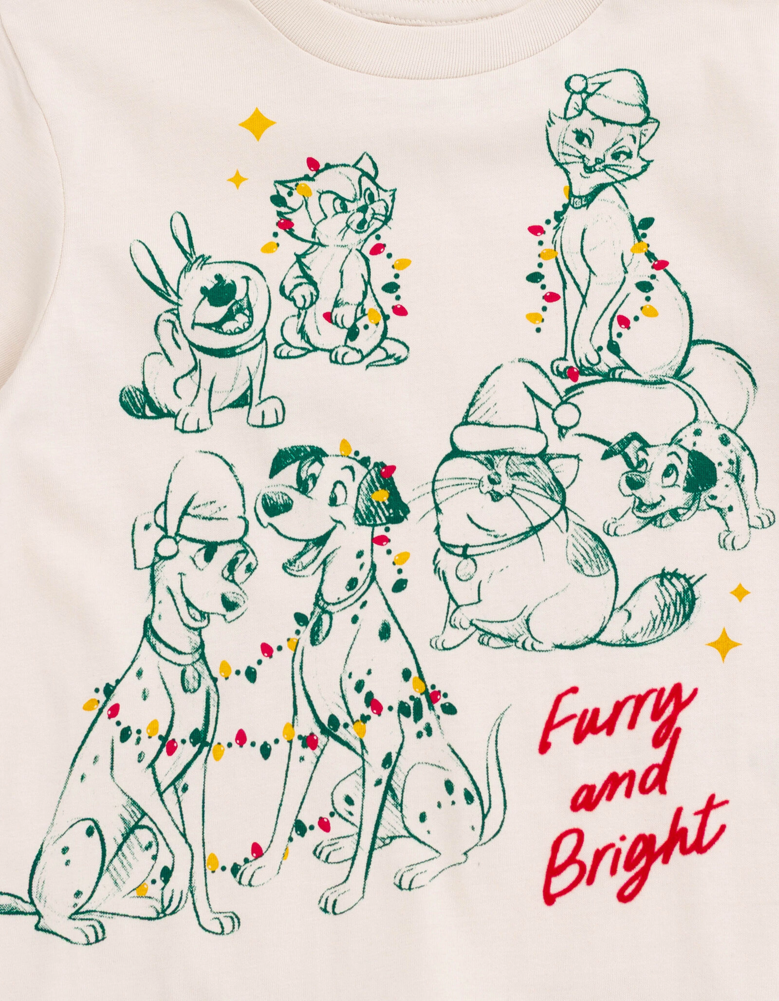 Disney Matching Family Holiday Short Sleeve T-Shirt