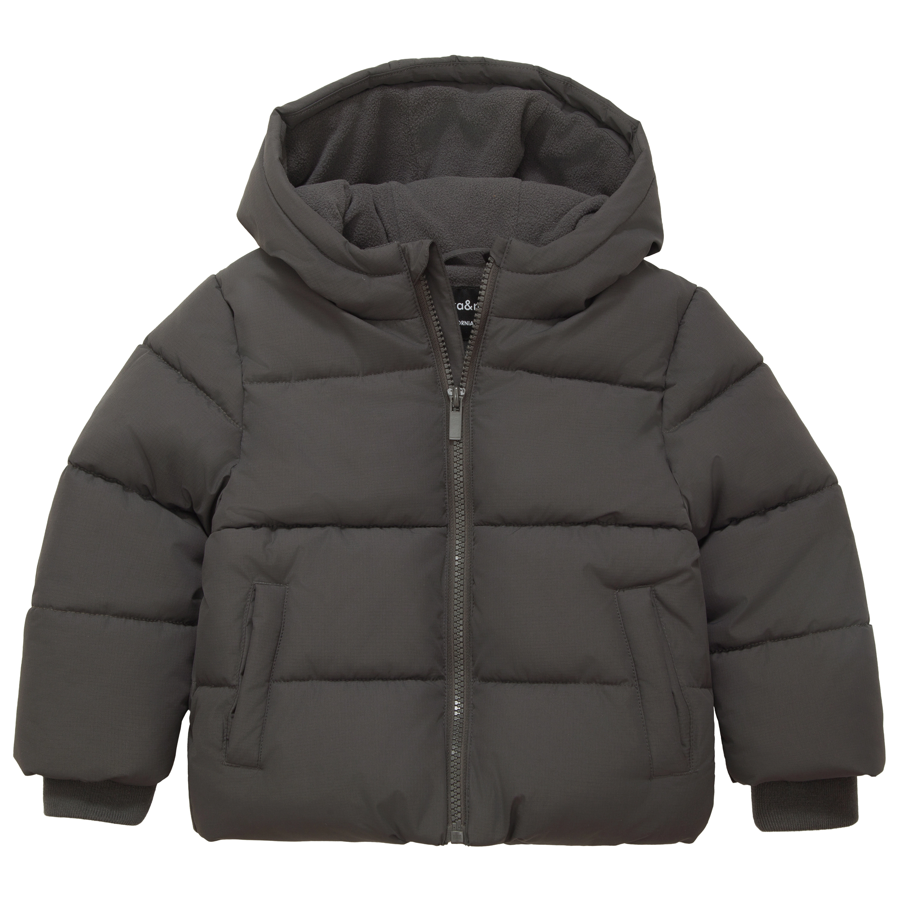 Rokka&Rolla Toddler Boys Water-Resistant Fleece-Lined Puffer Jacket