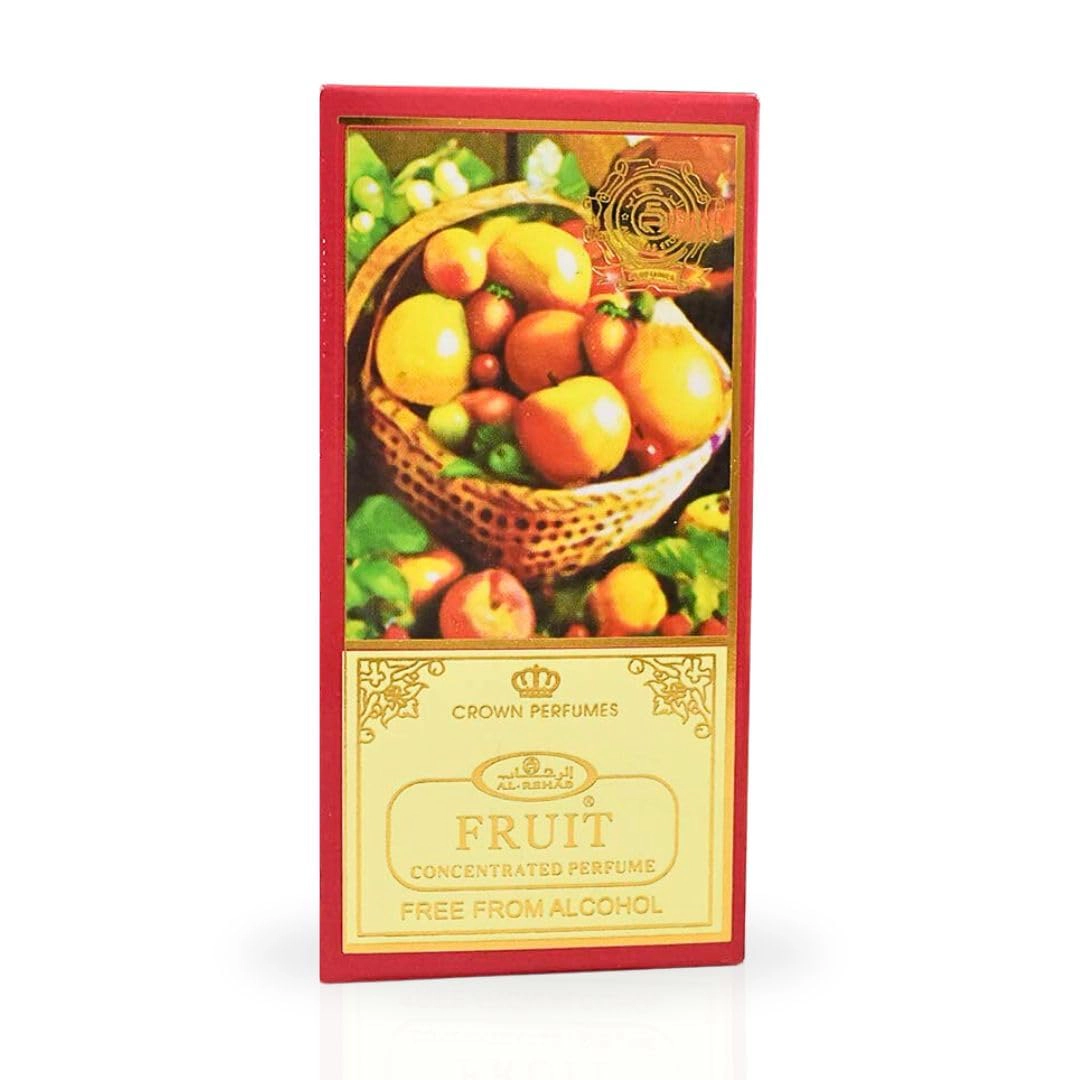 Al Rehab Fruit Roll-On Perfume Oil 6 ml - Alcohol-Free Tropical Fruity Scent