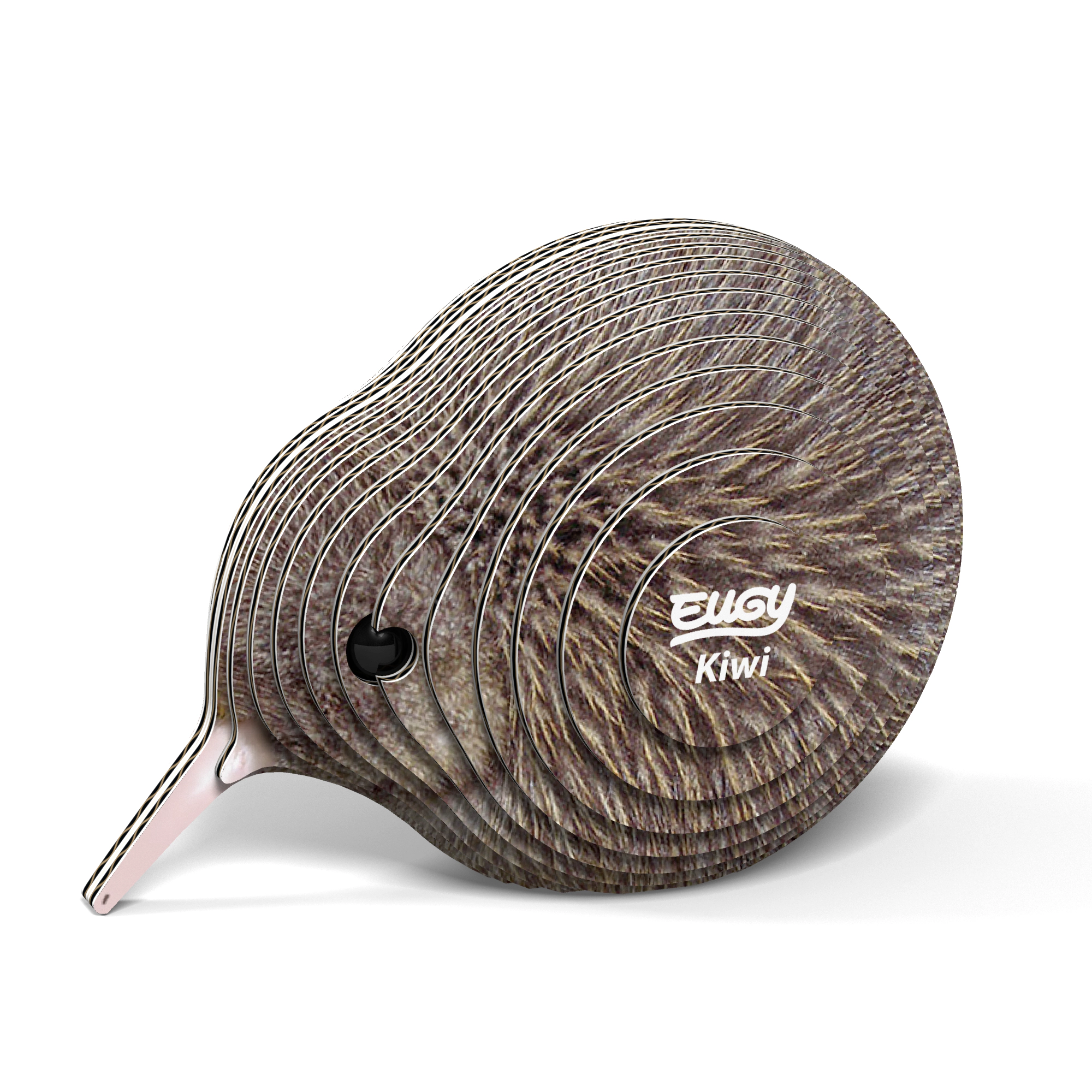 EUGY Kiwi 3D Puzzle - contains 24 puzzle pieces