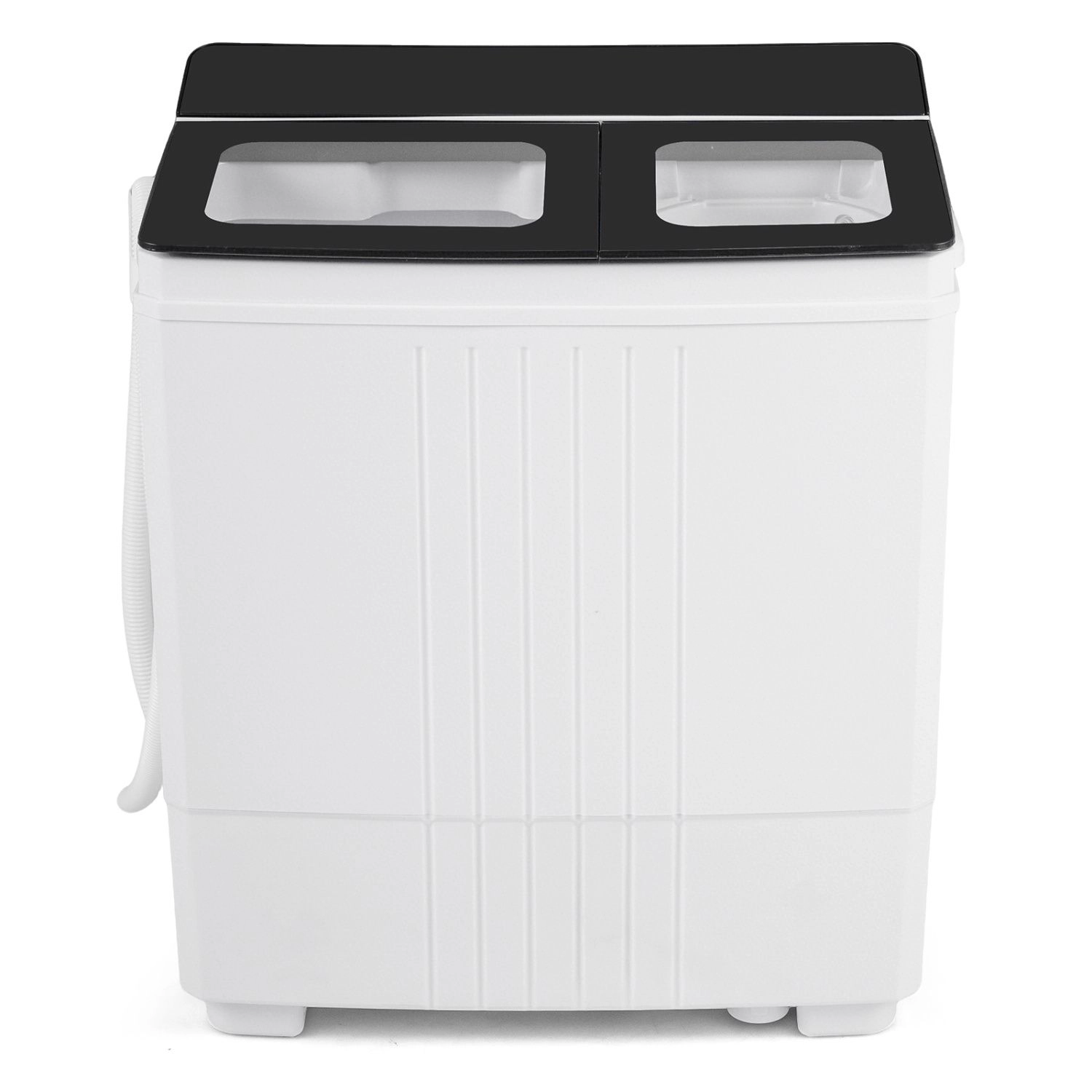SlickBlue Portable Twin Tub Washing Machine with Dual Motors and Pump