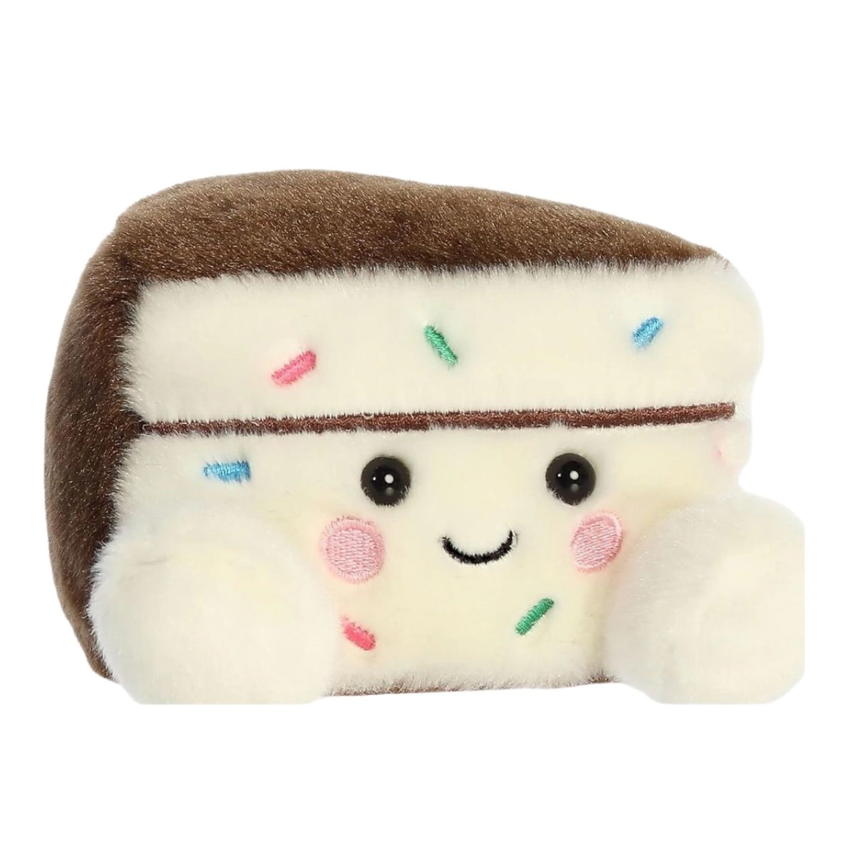 Aurora Palm Pals Sprinkles Cake Slice 5-Inch Stuffed Animal Plush