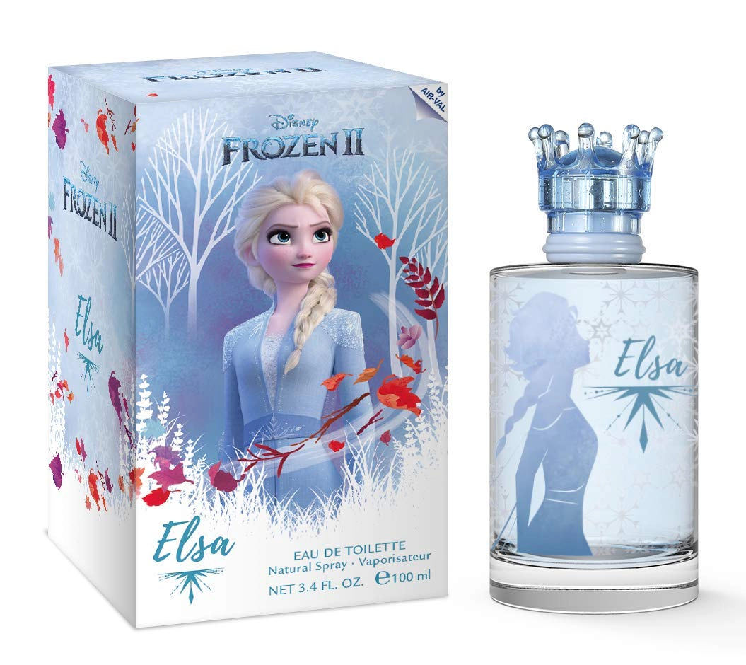 Disney Frozen II Elsa Eau de Toilette Spray for Girls - 3.4 oz (100 ml)