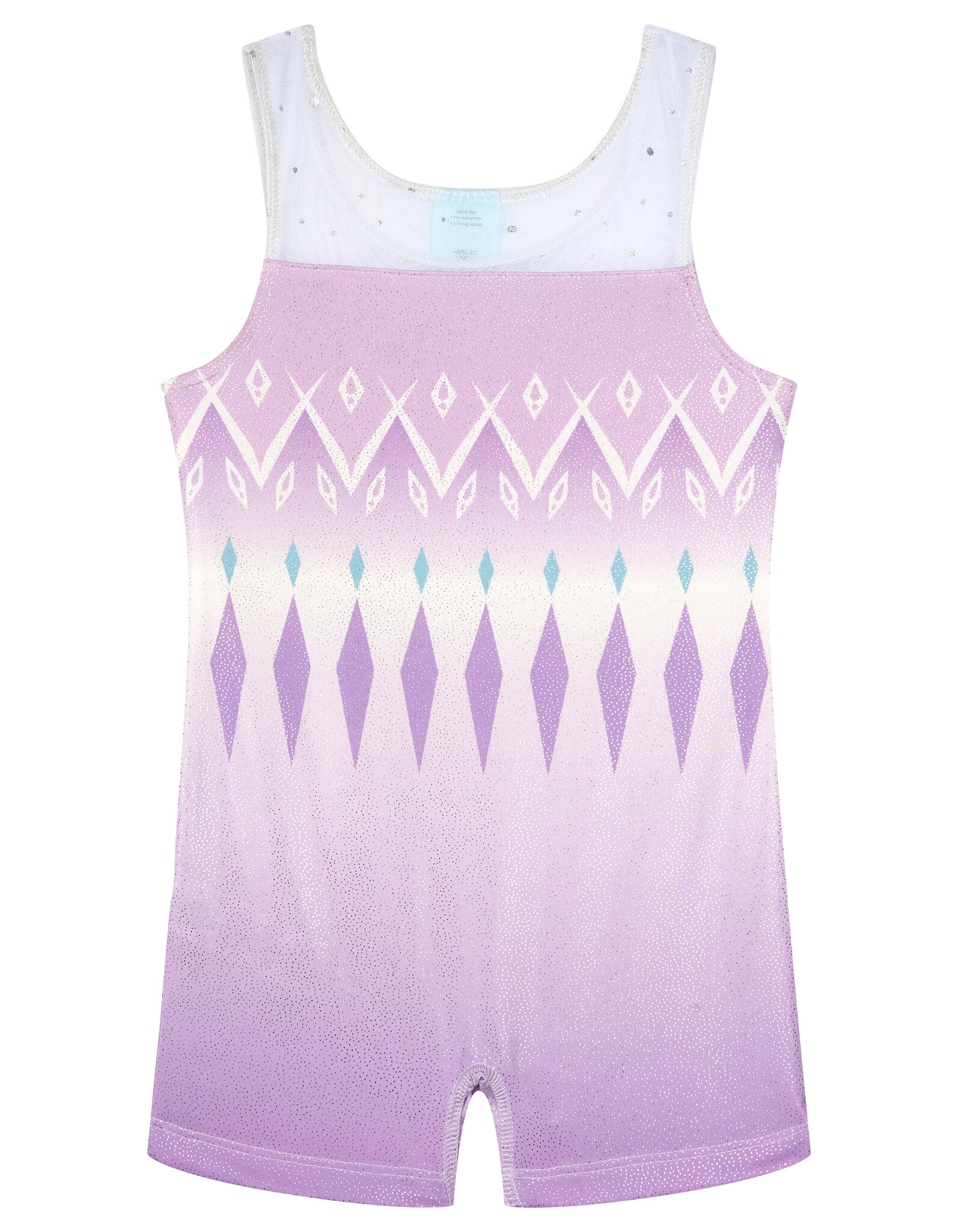 Disney Girls' Sleeveless Gymnastics One Piece Romper