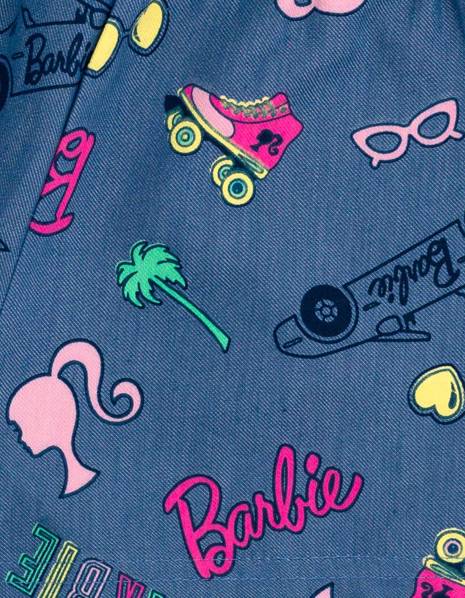 Barbie Girls' 2-Piece T-Shirt and Shorts Set