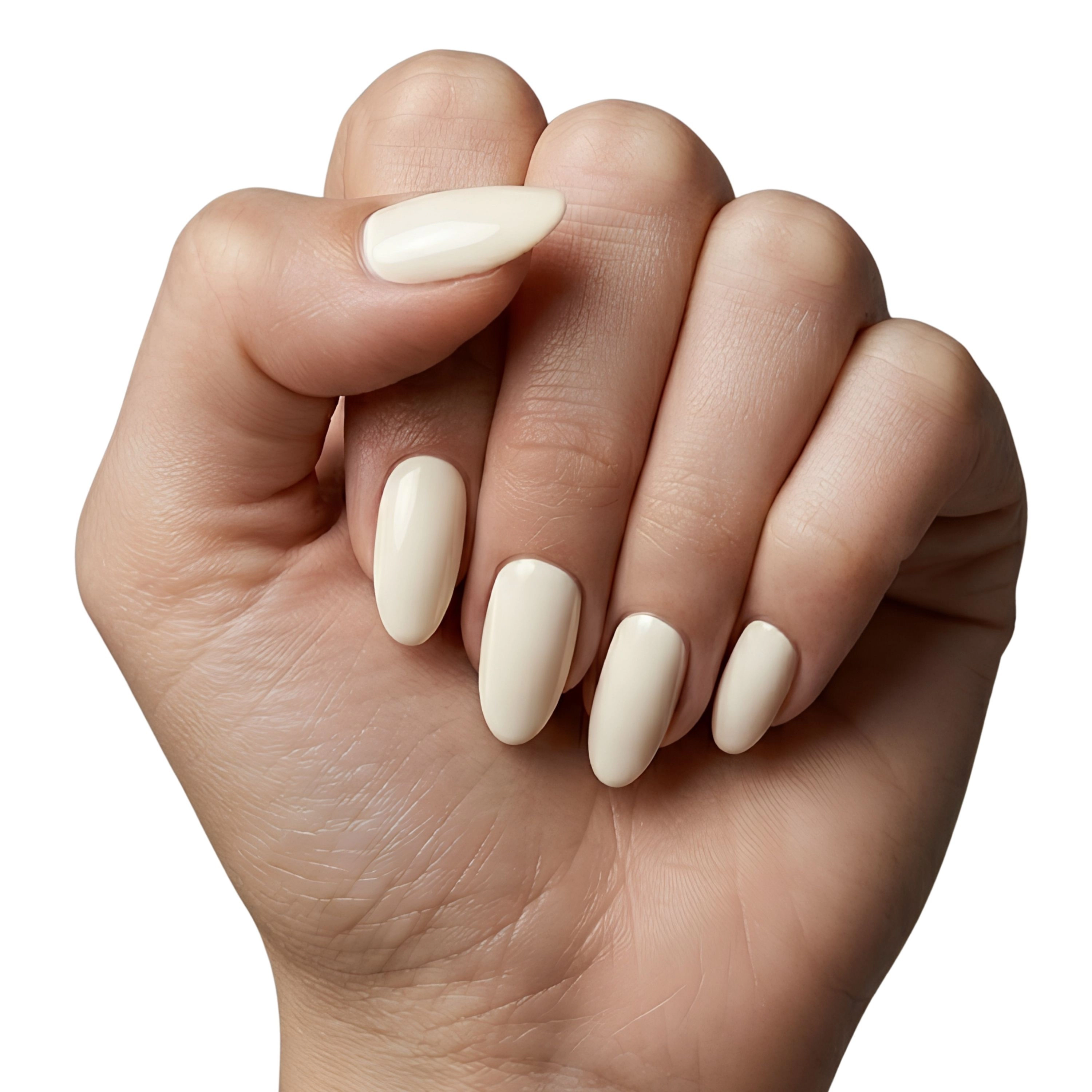 XPNail Women's Nail Polish Strips Off White 16ct