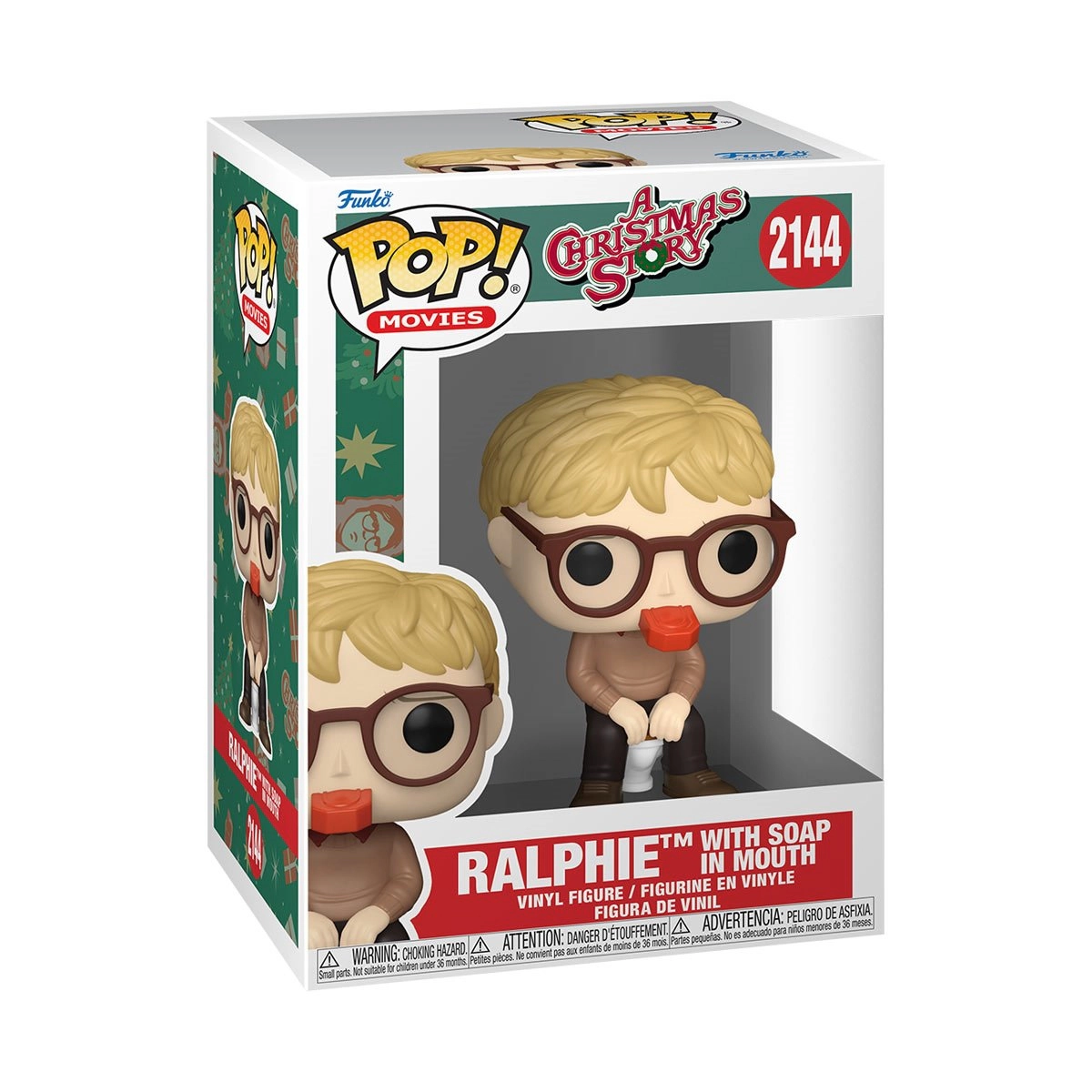 Funko Pop! A Christmas Story: Ralphie w Soap in Mouth #2144