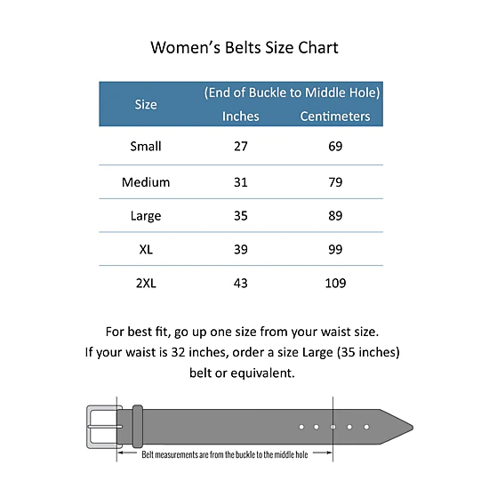 CTM Womens 1 3/8 Inch Wide Basic Bridle Belt