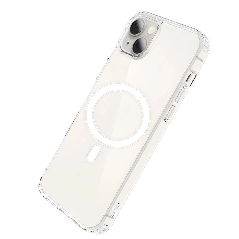 Qixxronics Magnetic Case for iPhone 14 / iPhone 13 Cellphone Magnetic Cover Shockproof Slim Phone Case