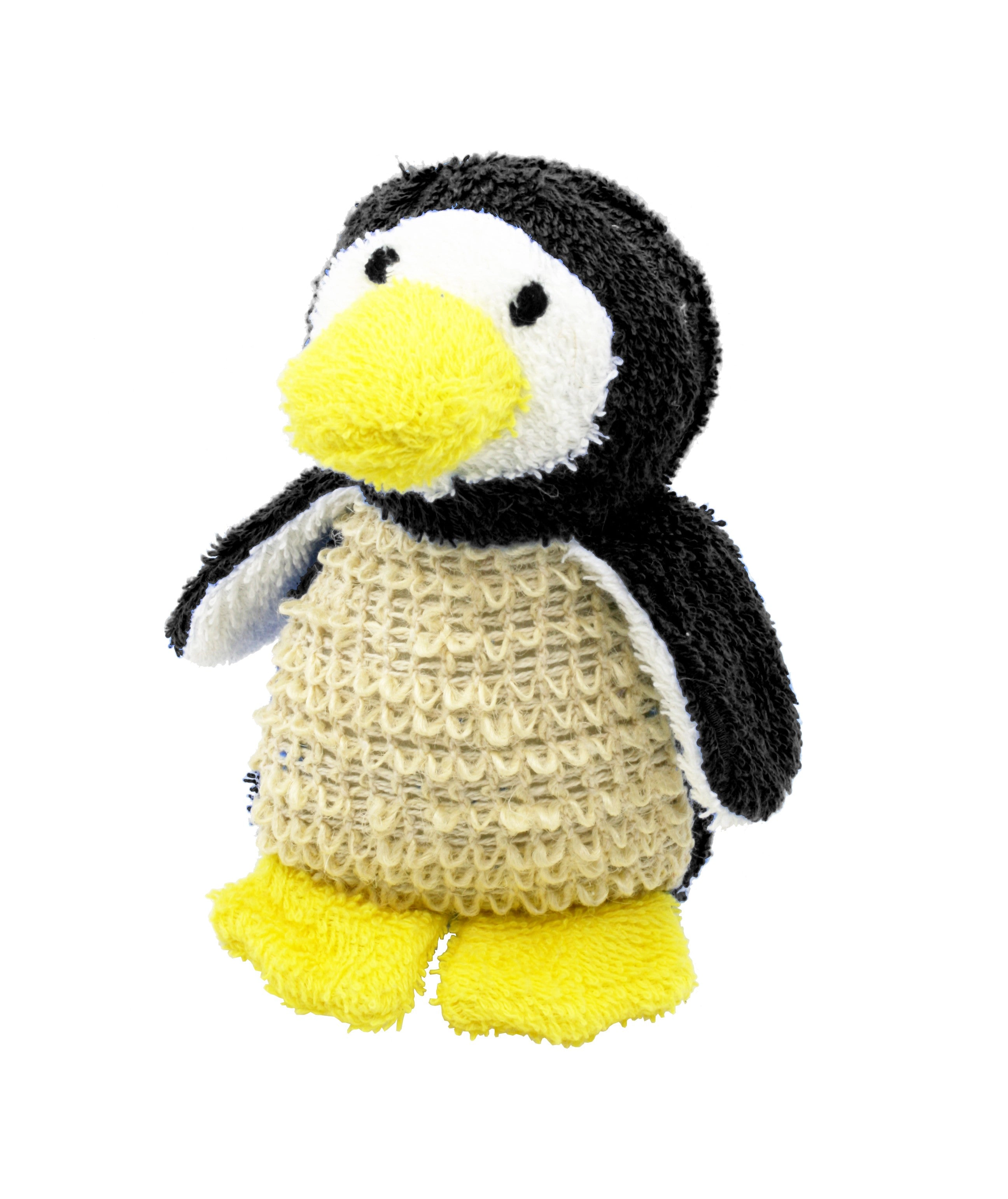 Plantlife Penguin Ramie Bath Scrubby