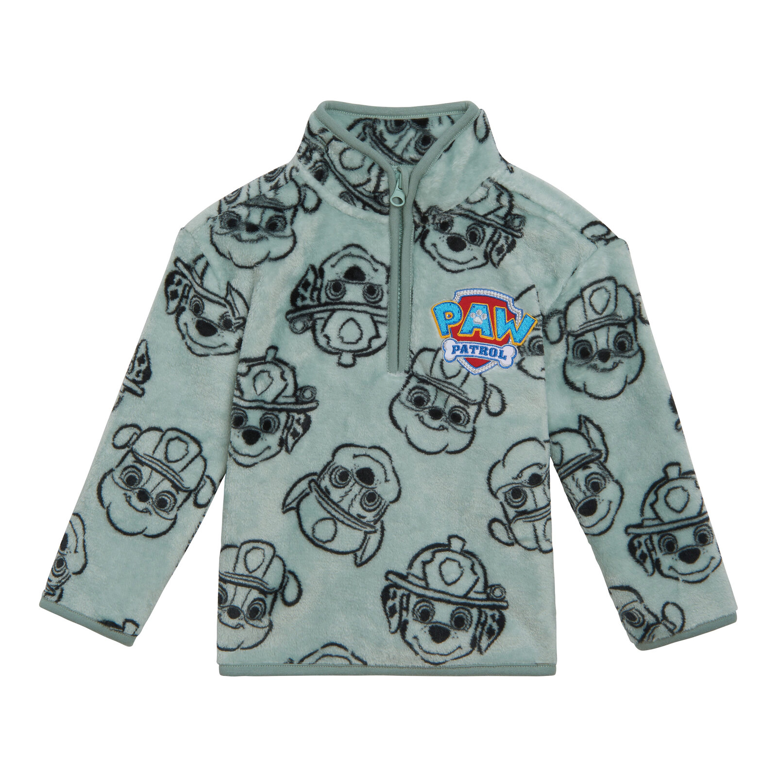 Paw Patrol Boys' Fleece Quarter-Zip Sweatshirt
