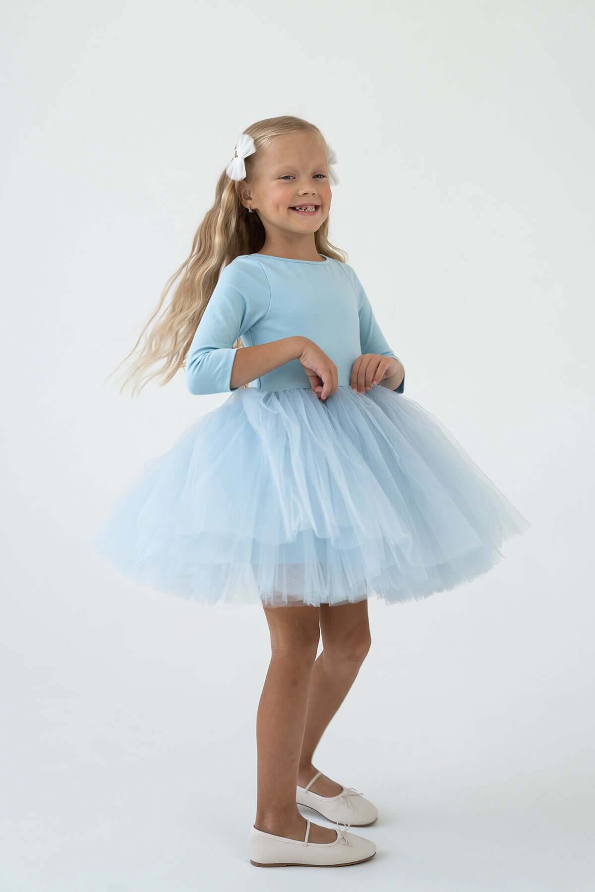 Mini Celebrities Girls Cotton Tulle Dress