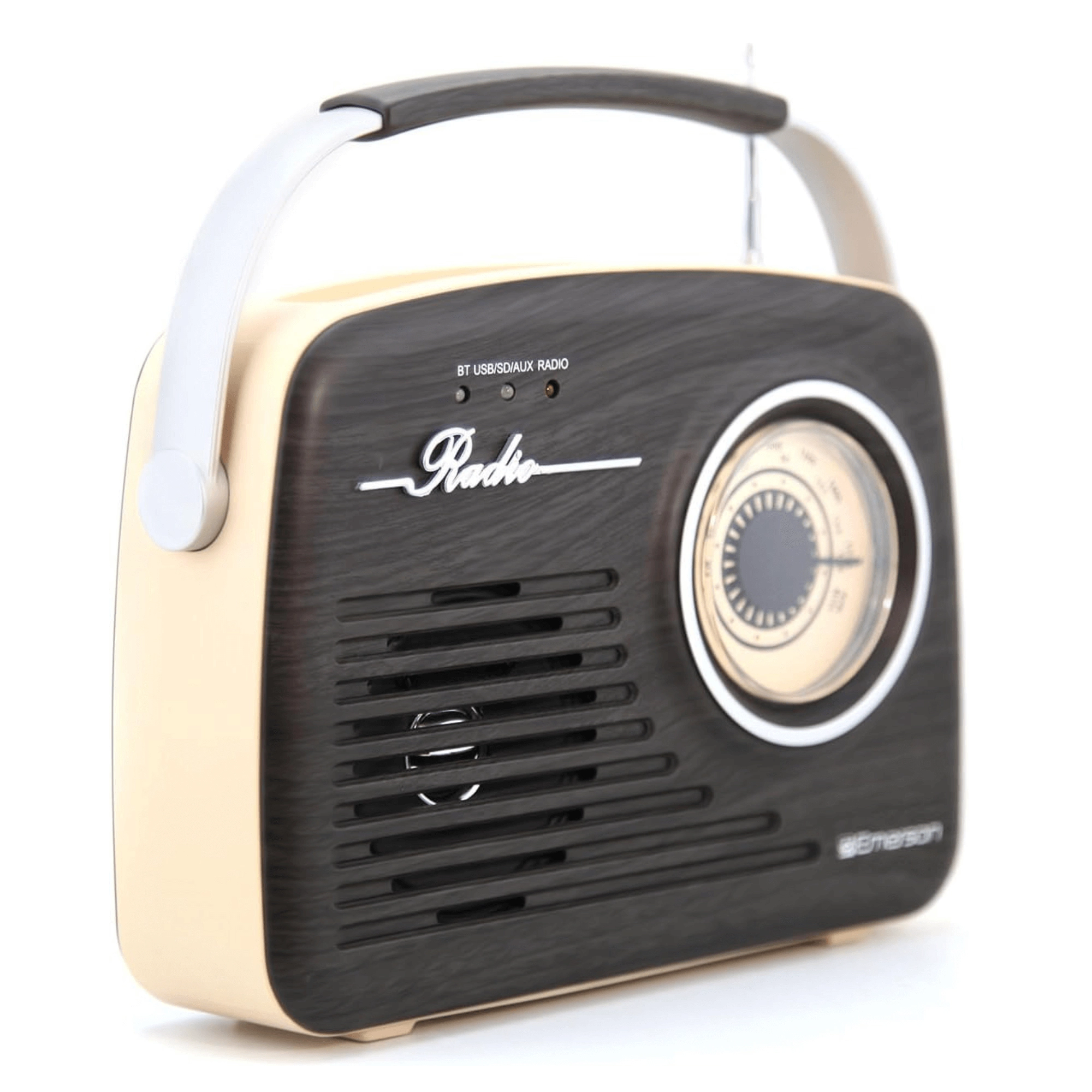 Emerson Portable Retro AMFM Radio