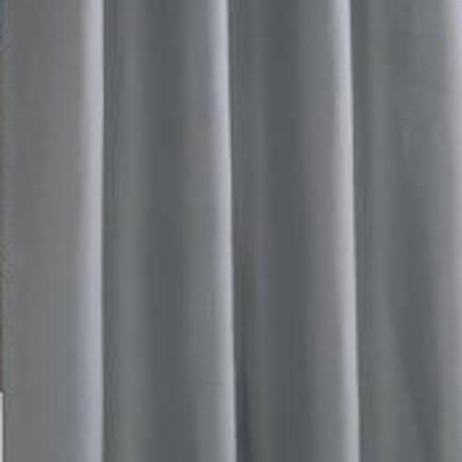 Commonwealth Outdoor Décor Coastal Grommet Top Solid Curtain Panel 50'' x 96'' Grey