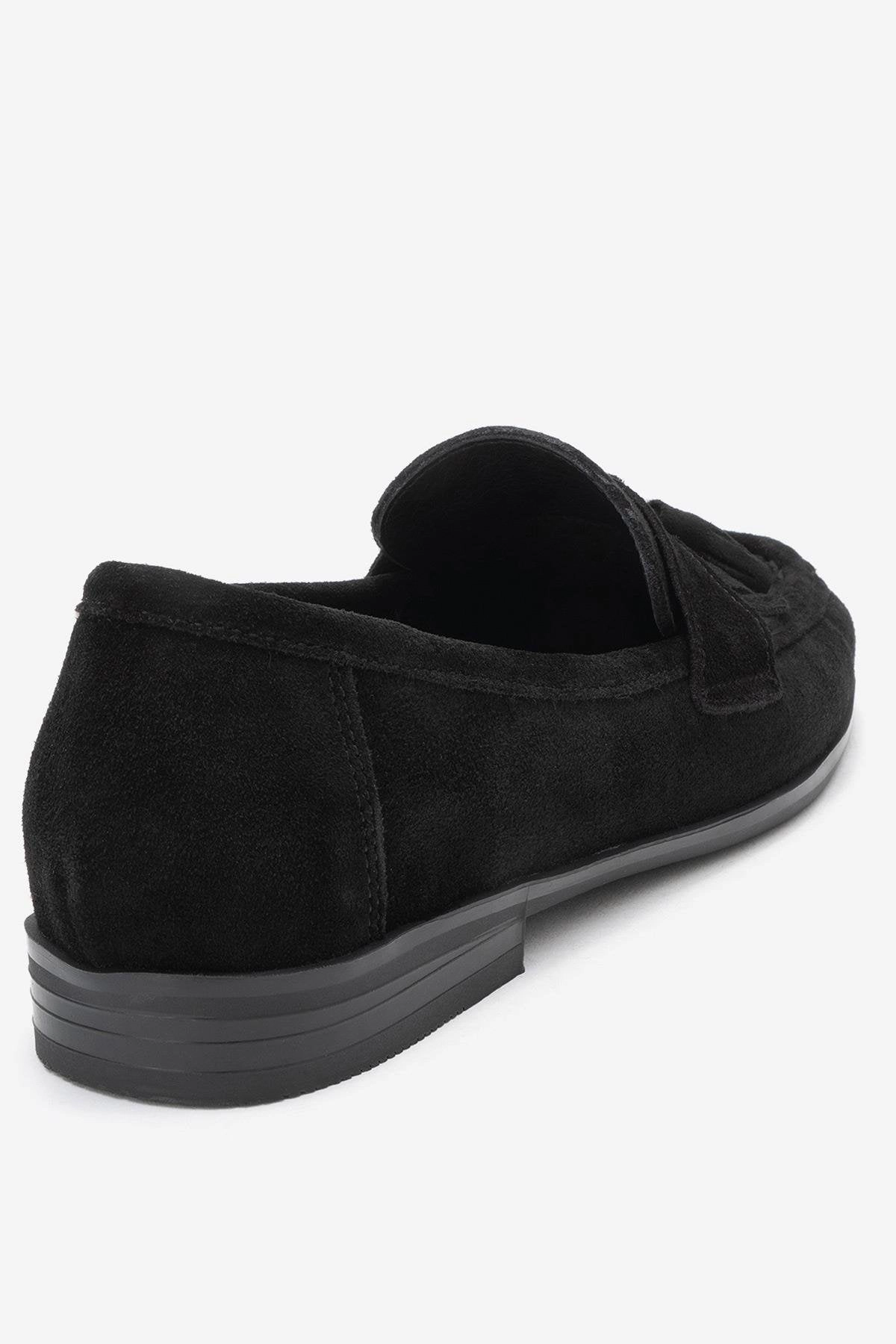 Forever & Always Womens Lupen Leather Tassel Loafers