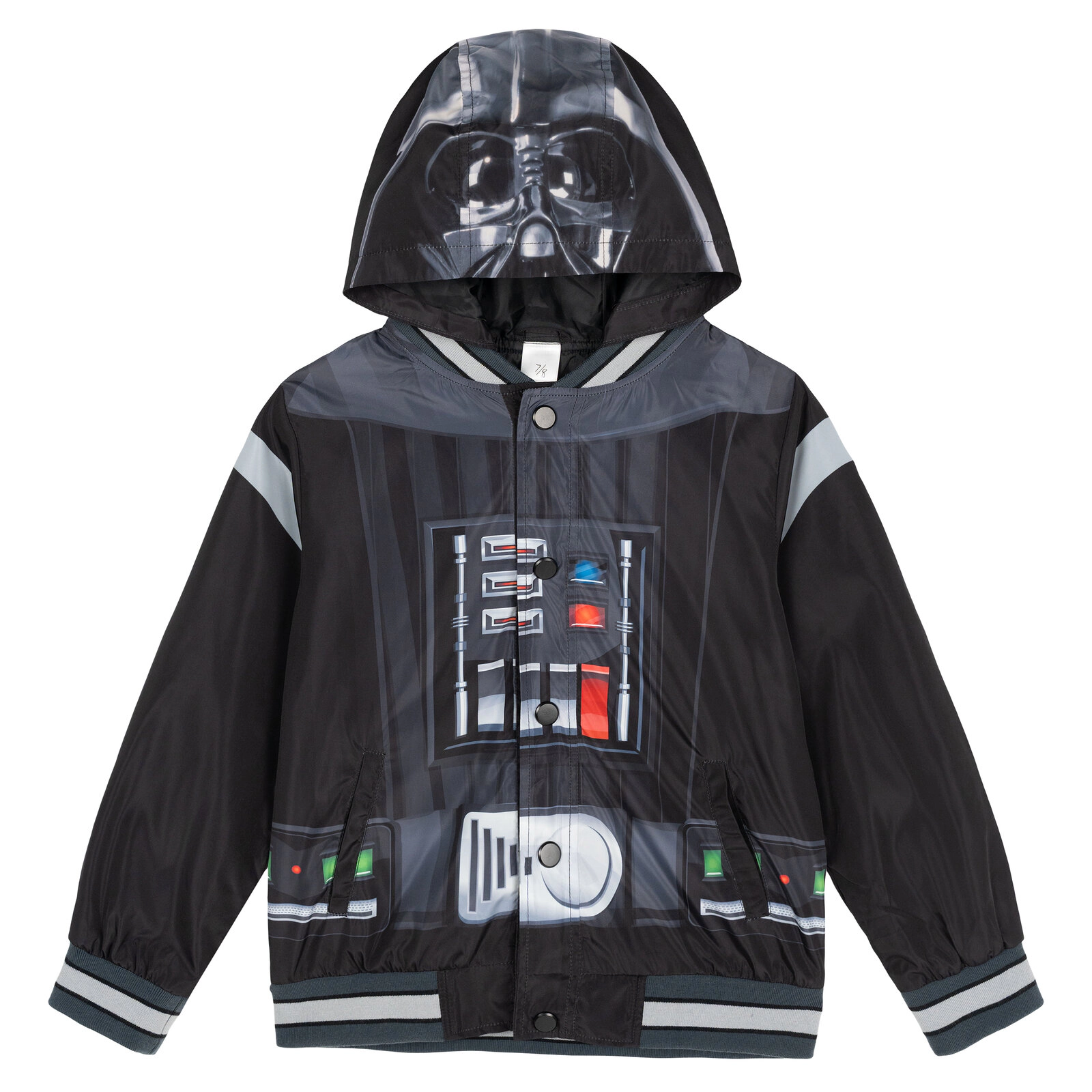 Star Wars Darth Vader Boys' Cosplay Hooded Bomber Jacket