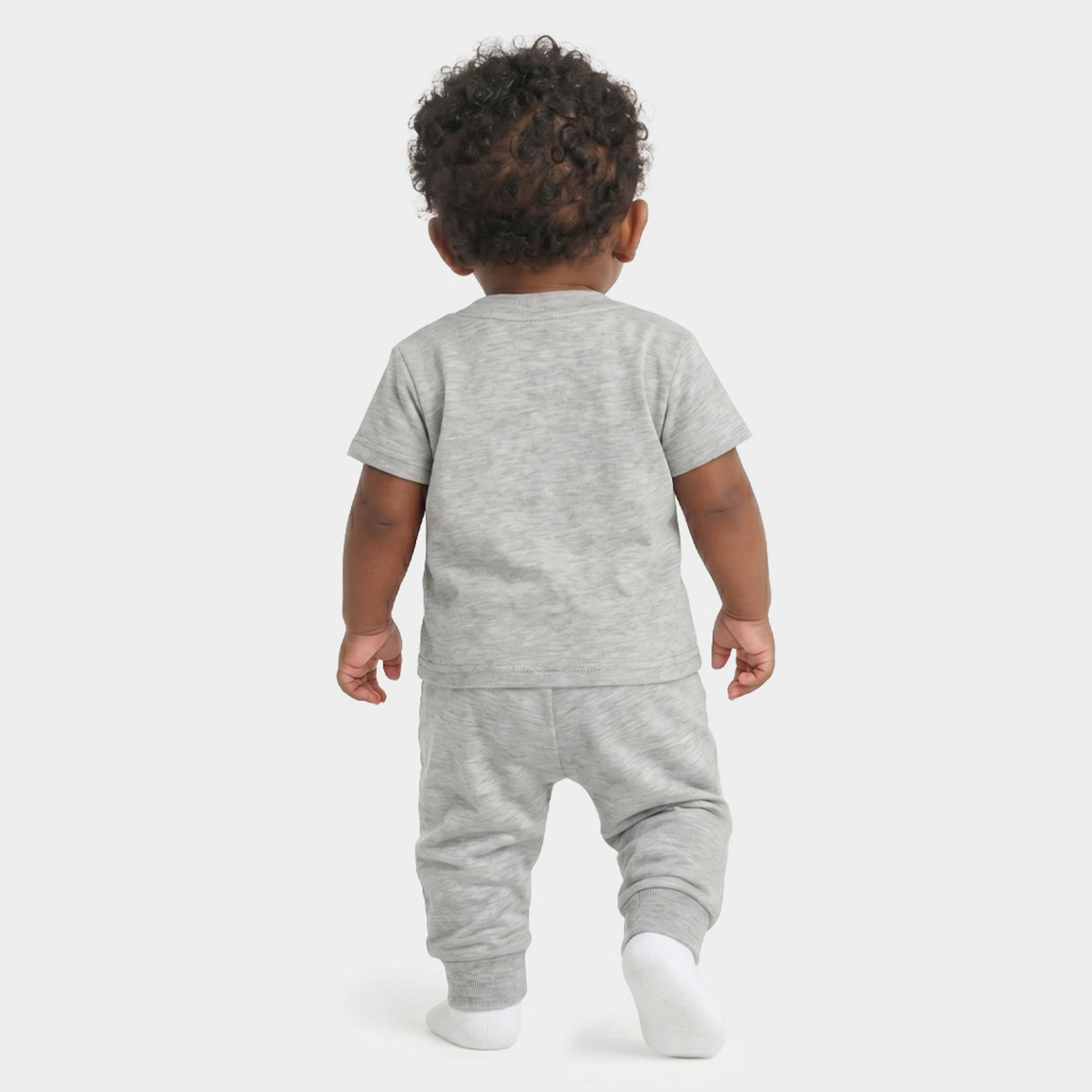 The Juniper Shop - Infant Jogger Pant Crew Set Rad Kid Era Causing Chaos