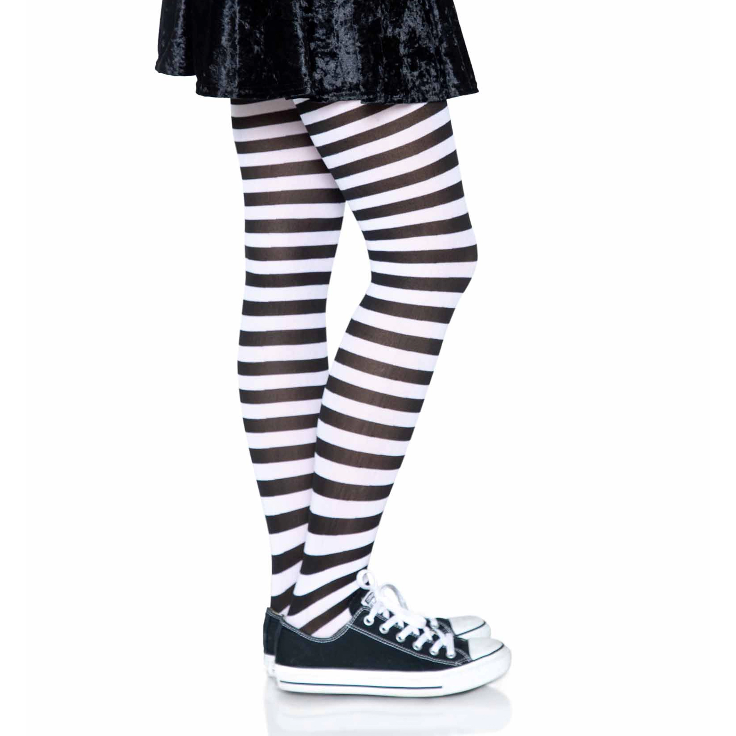 Leg Avenue Women's Nylon Striped Tights