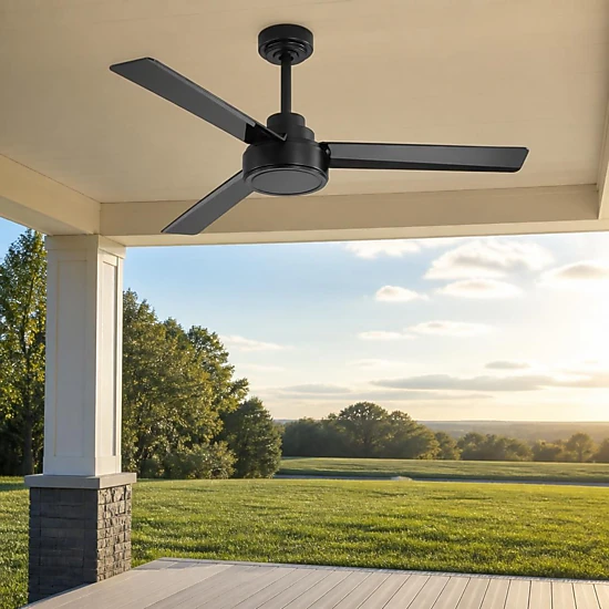 ELEMENT ACE 52 Inch Flush Mount Quiet Ceiling Fan