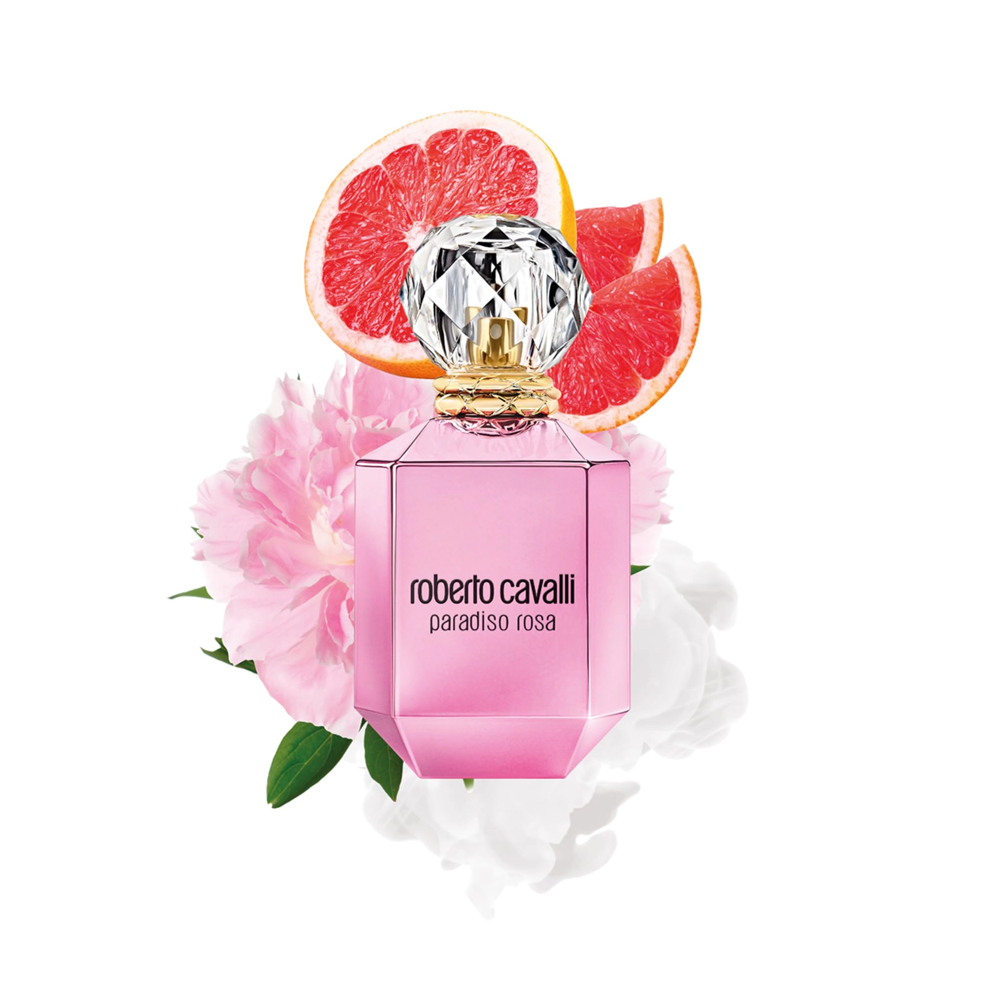 Roberto Cavalli Paradiso Rosa Eau de Parfum for Women, Floral Fruity Fresh 2.5 oz Spray