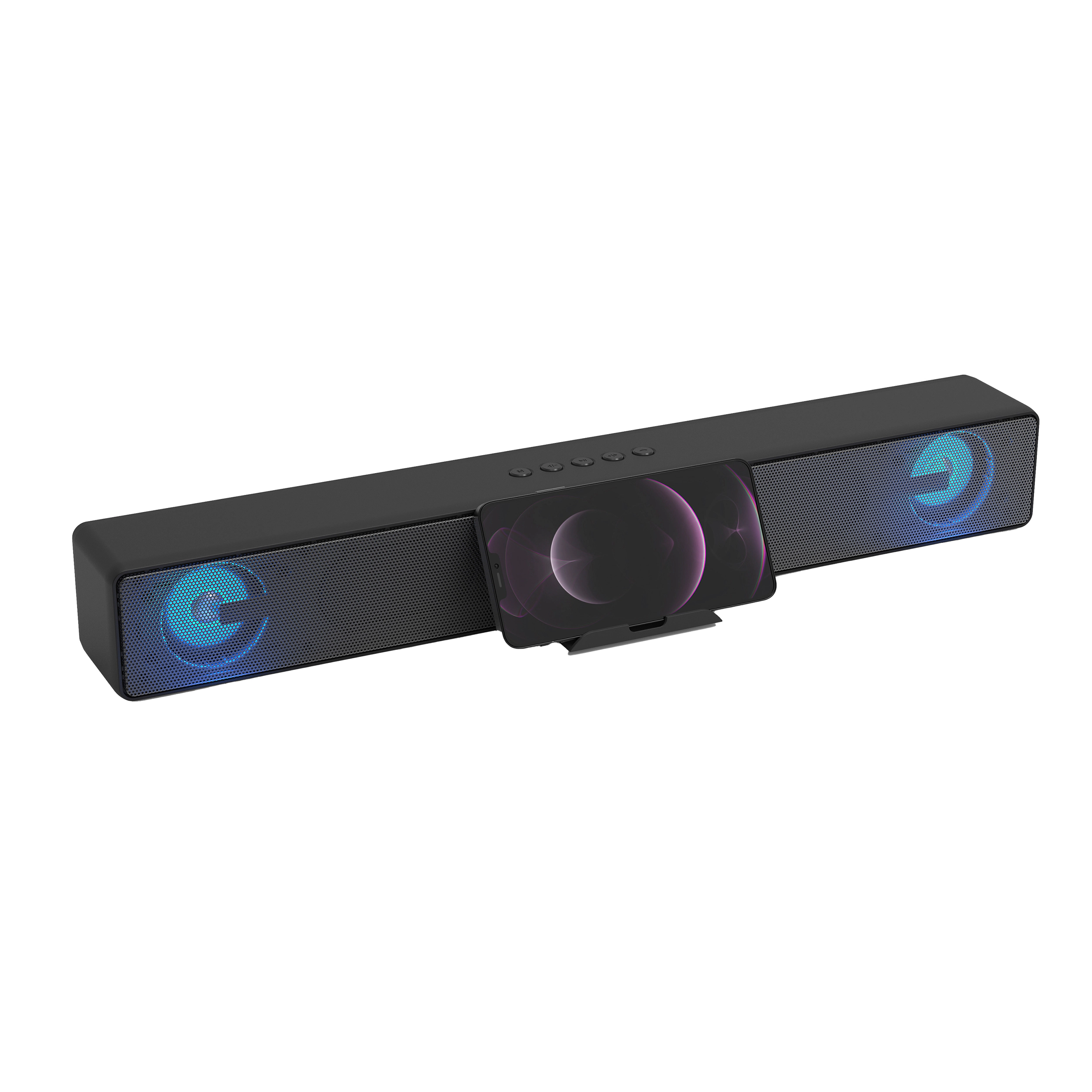 SuperSonic Portable 2.0 Channel Bluetooth Soundbar