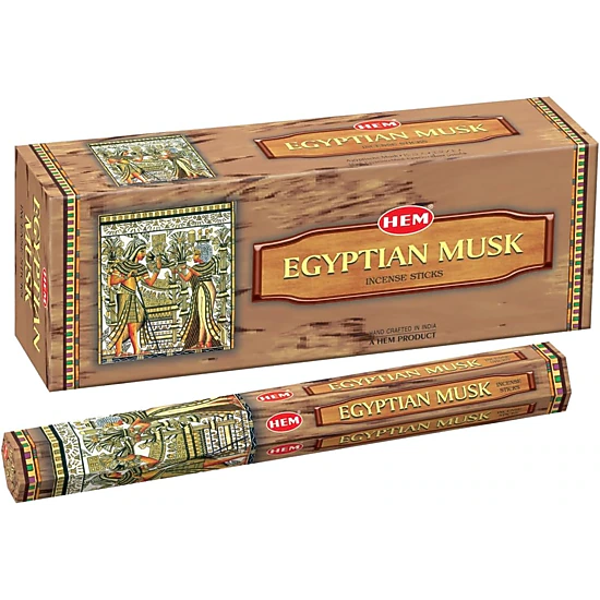 HEM Egyptian Musk Incense Sticks, 120-Count Bulk Box, Color: Natural ...