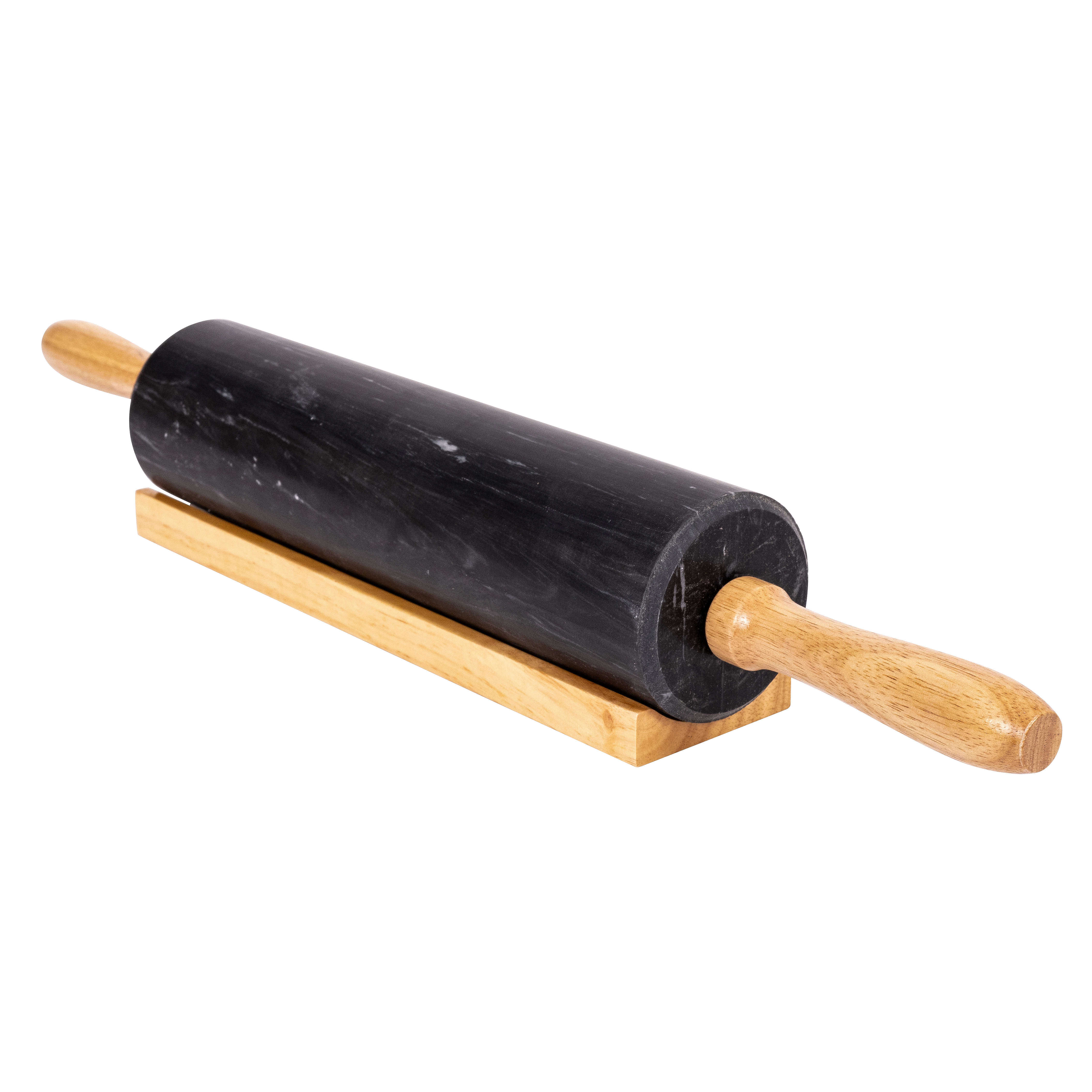 Saboga Home™ Marble Rolling Pin with Wooden Handles