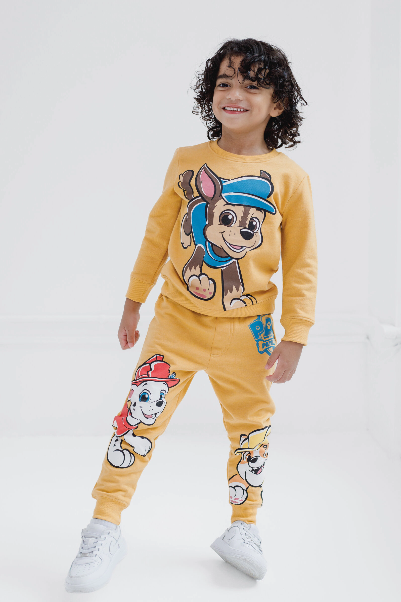 Nickelodeon Paw Patrol Boys' 2-Piece Fleece Sweatshirt and Pants Set