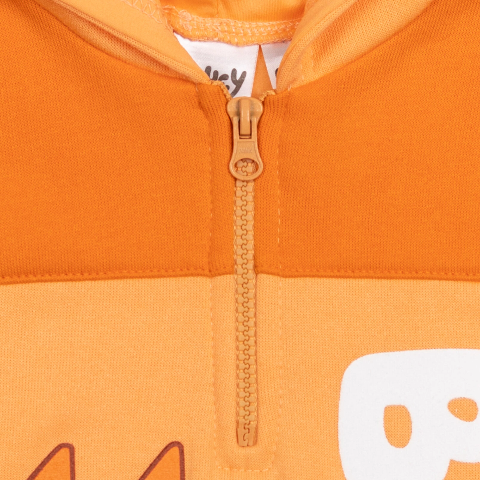 Bluey Boys' Fleece Quarter-Zip Hoodie
