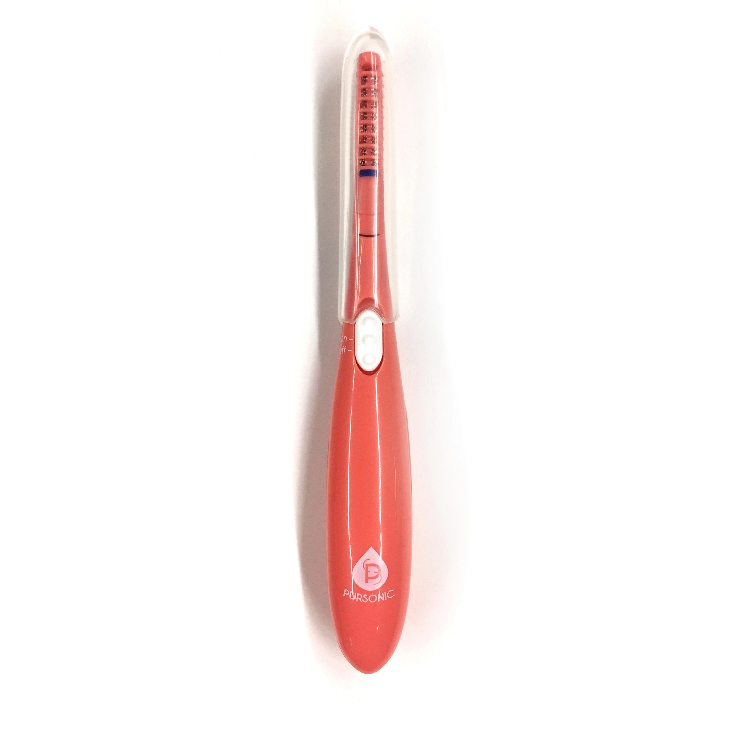 Pursonic Women's Heated Eyelash Curler with Built-In Comb for Long-Lasting Lash Curling & Styling