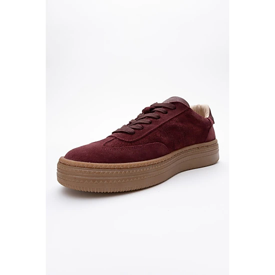 Forever & Always Womens Fyore Leather Sneakers