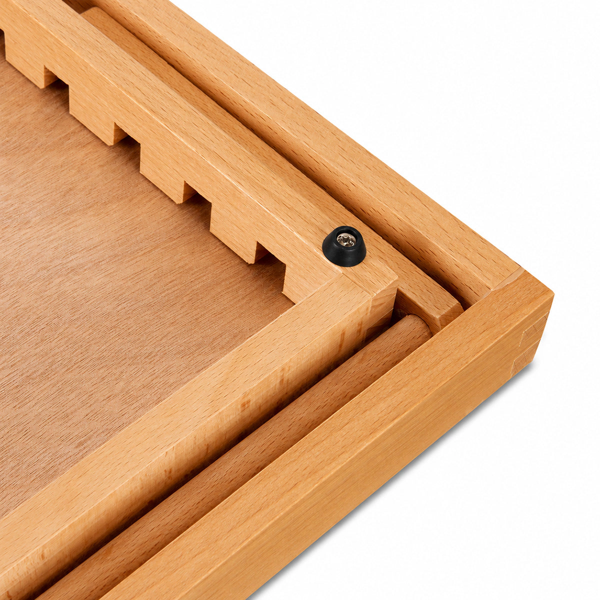 KINGART Adjustable Flat Surface Wood Table Easel - Beechwood