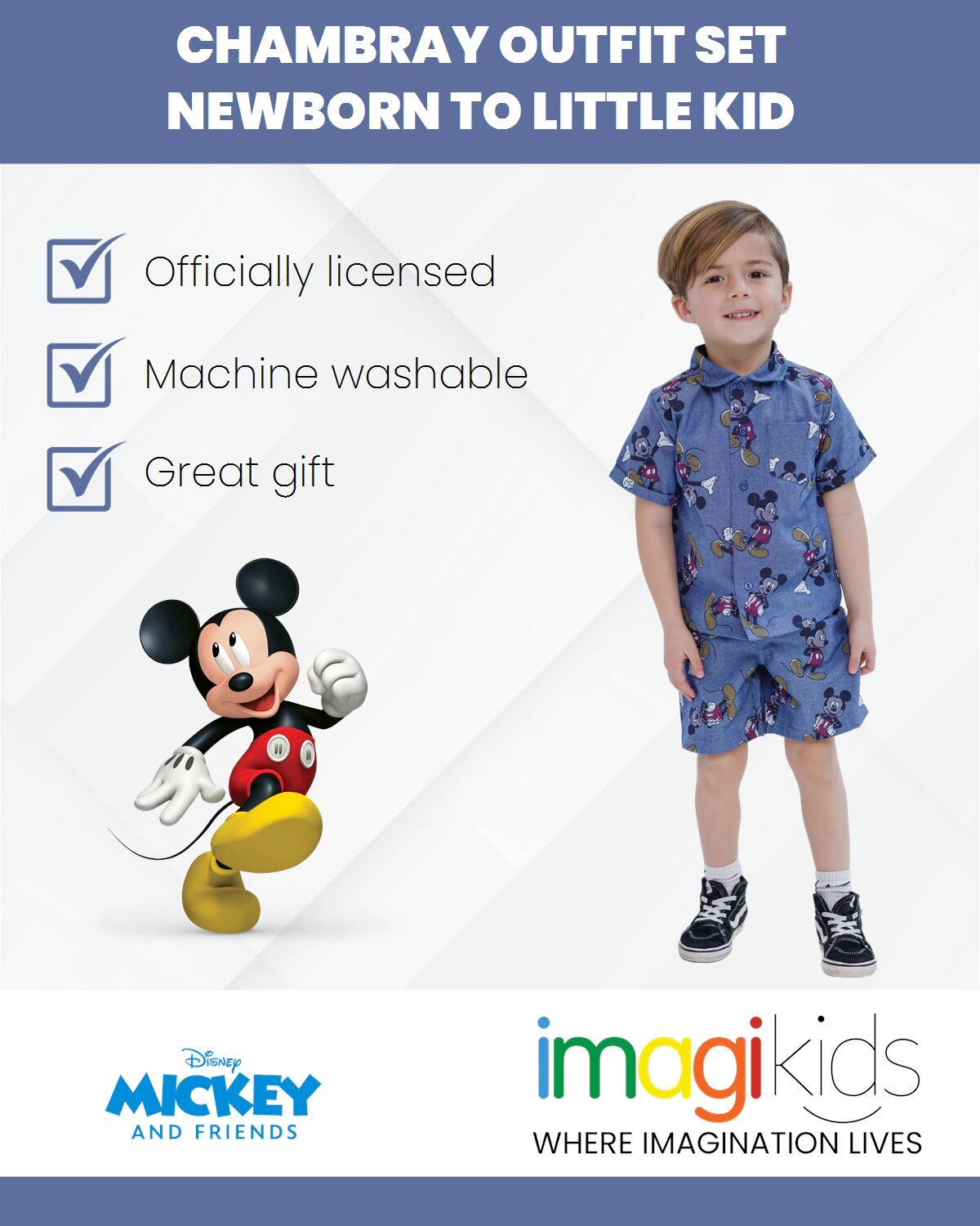 Disney Romper Dress and Shorts Set