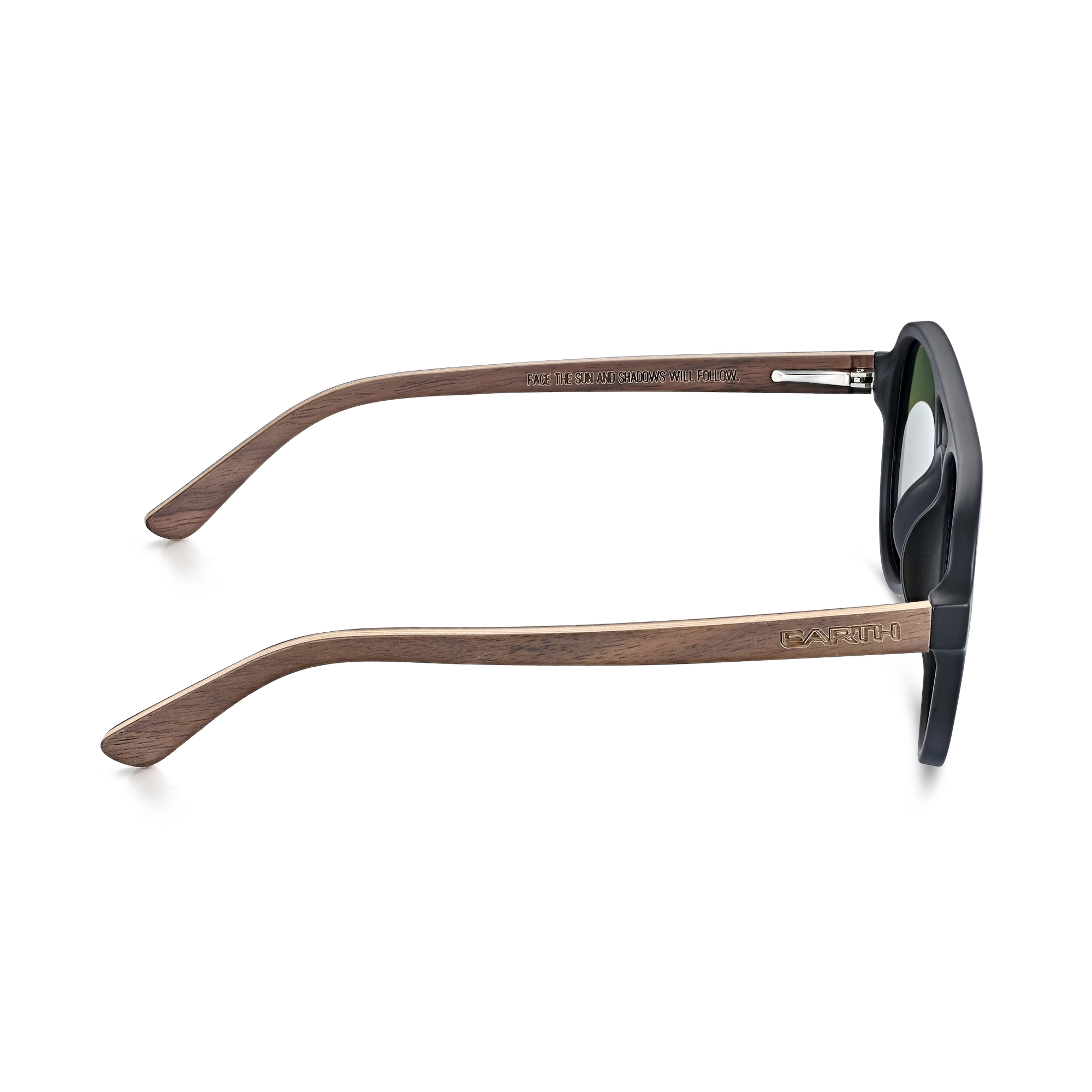Earth Wood Mazatlan Mens Polarized Sunglasses