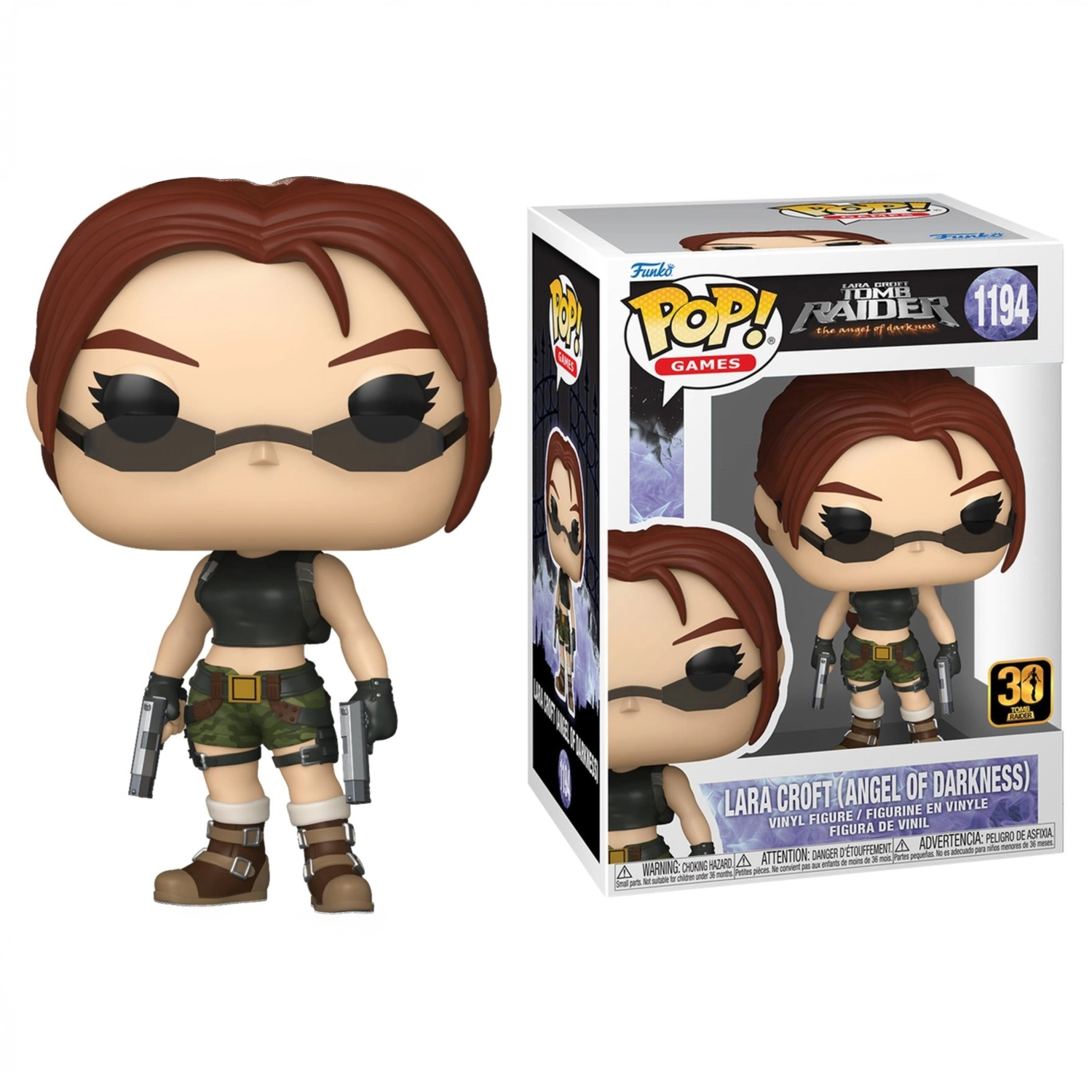 Funko Pop! Tomb Raider: Lara Croft Angel of Darkness #1194