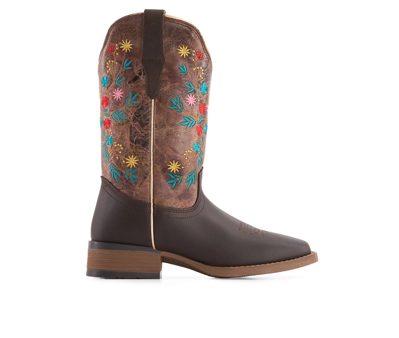 Andrea Womens Leather Western Boots