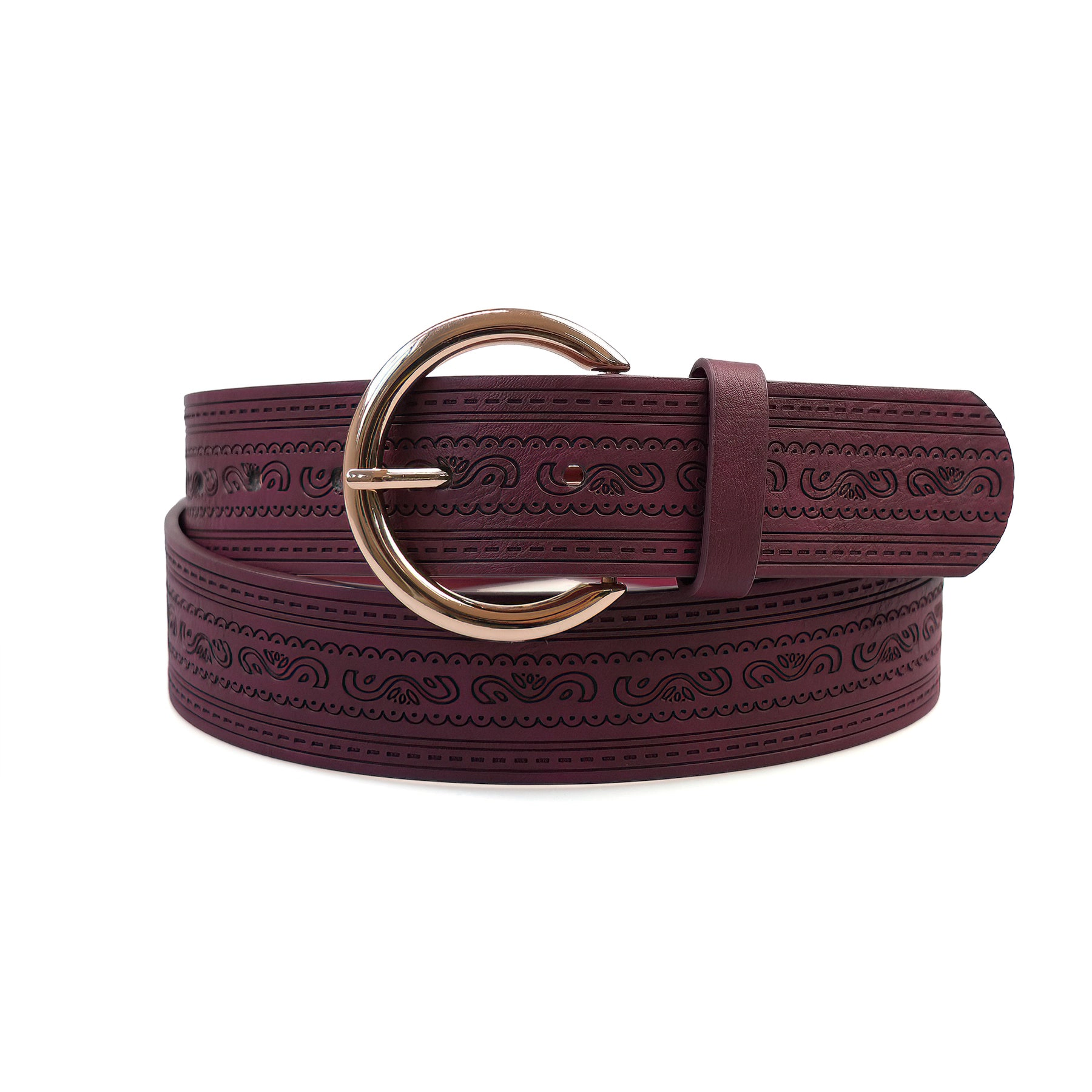 AGP PARIS Magenta Classic Women's Belt