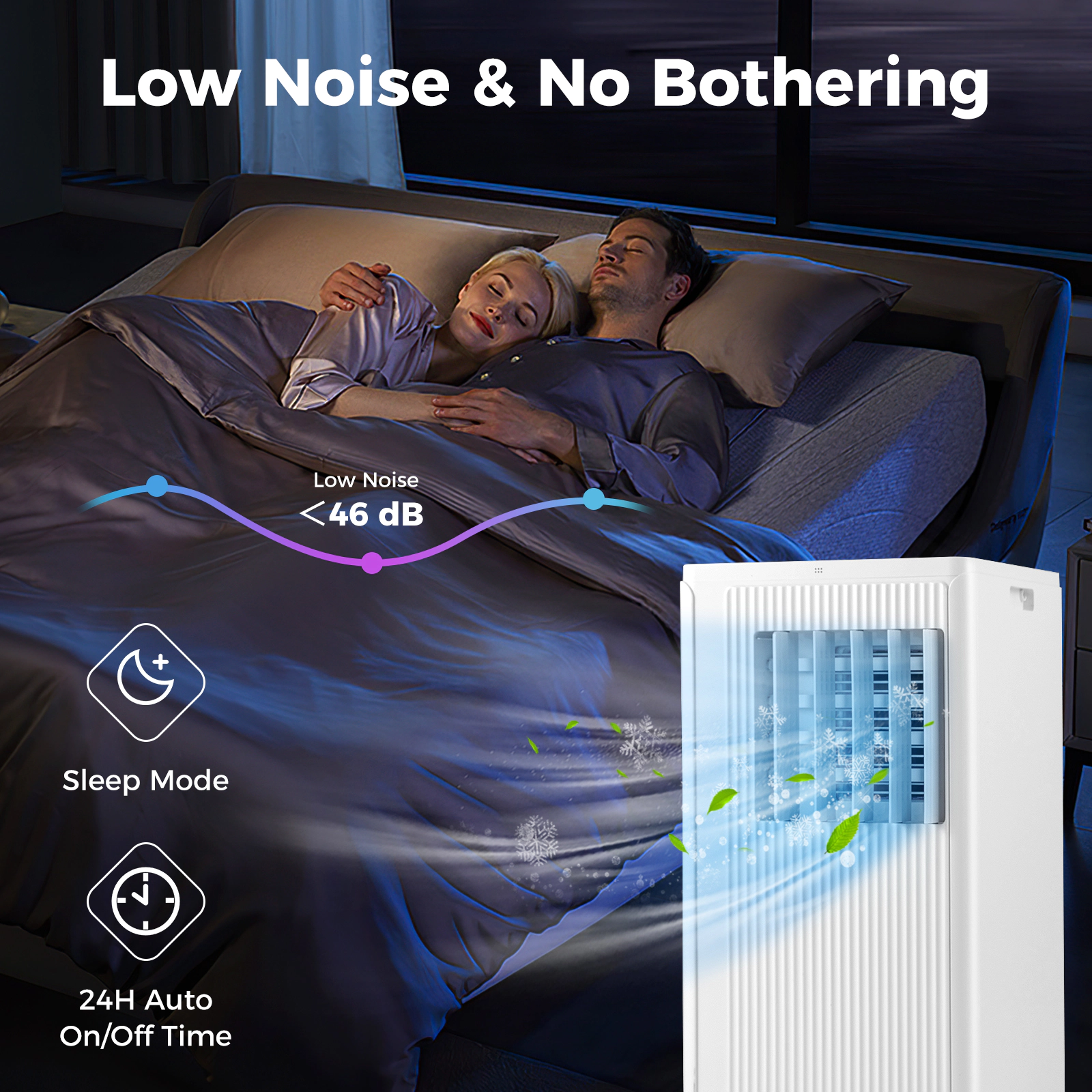 SlickBlue Unisex Portable 10000 BTU Air Conditioner