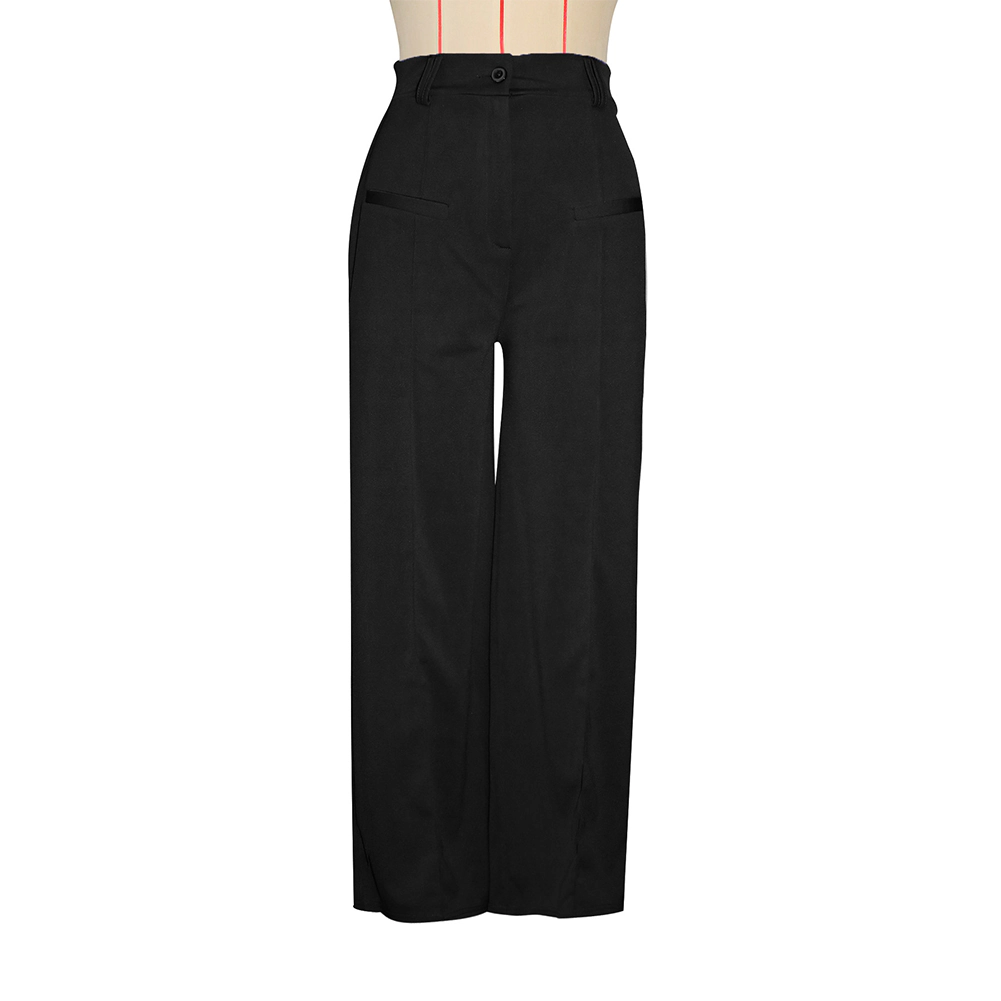 KOJOOIN Women's Wide Leg Dress Pants Tailored Flare Trousers Business Causal Slacks Palazzo