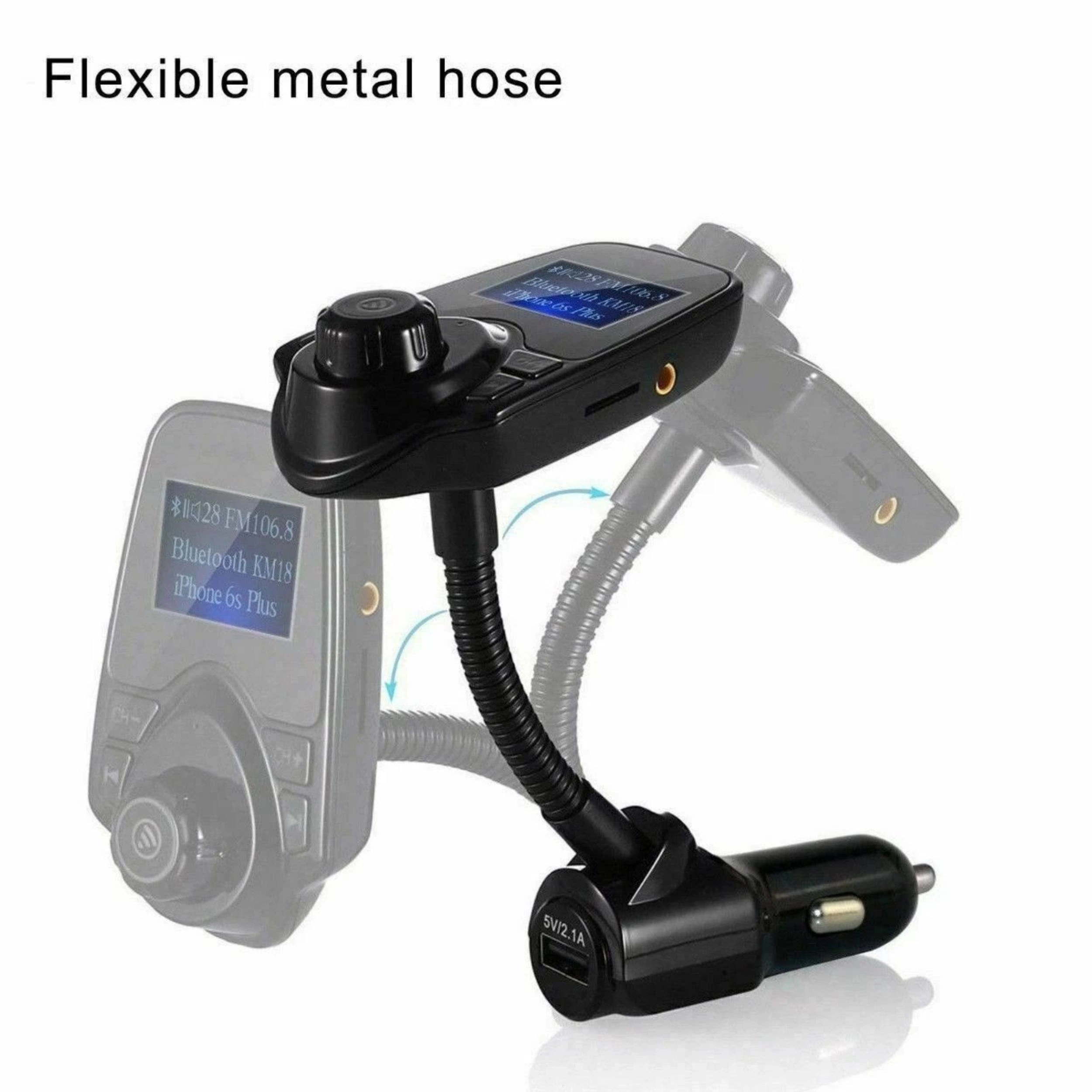 Home Collection Bluetooth Car FM Transmitter MP3 Player with USB Charger
