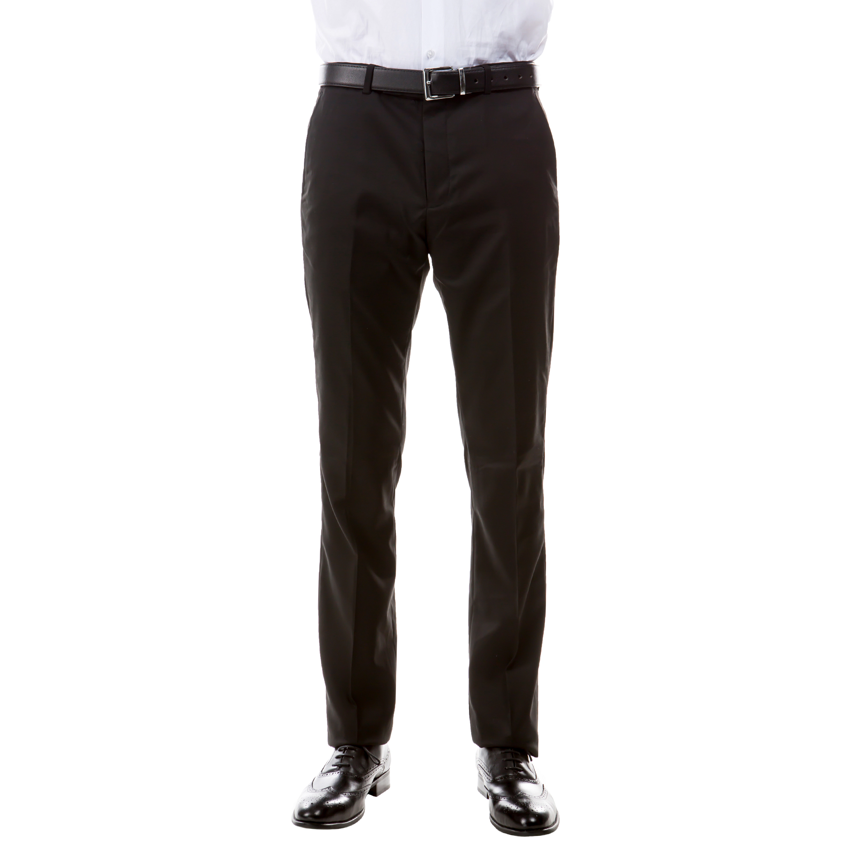 Zegarie Hemmed Men's Tailored Fit Suit Separates Pants Only, Finished Bottom